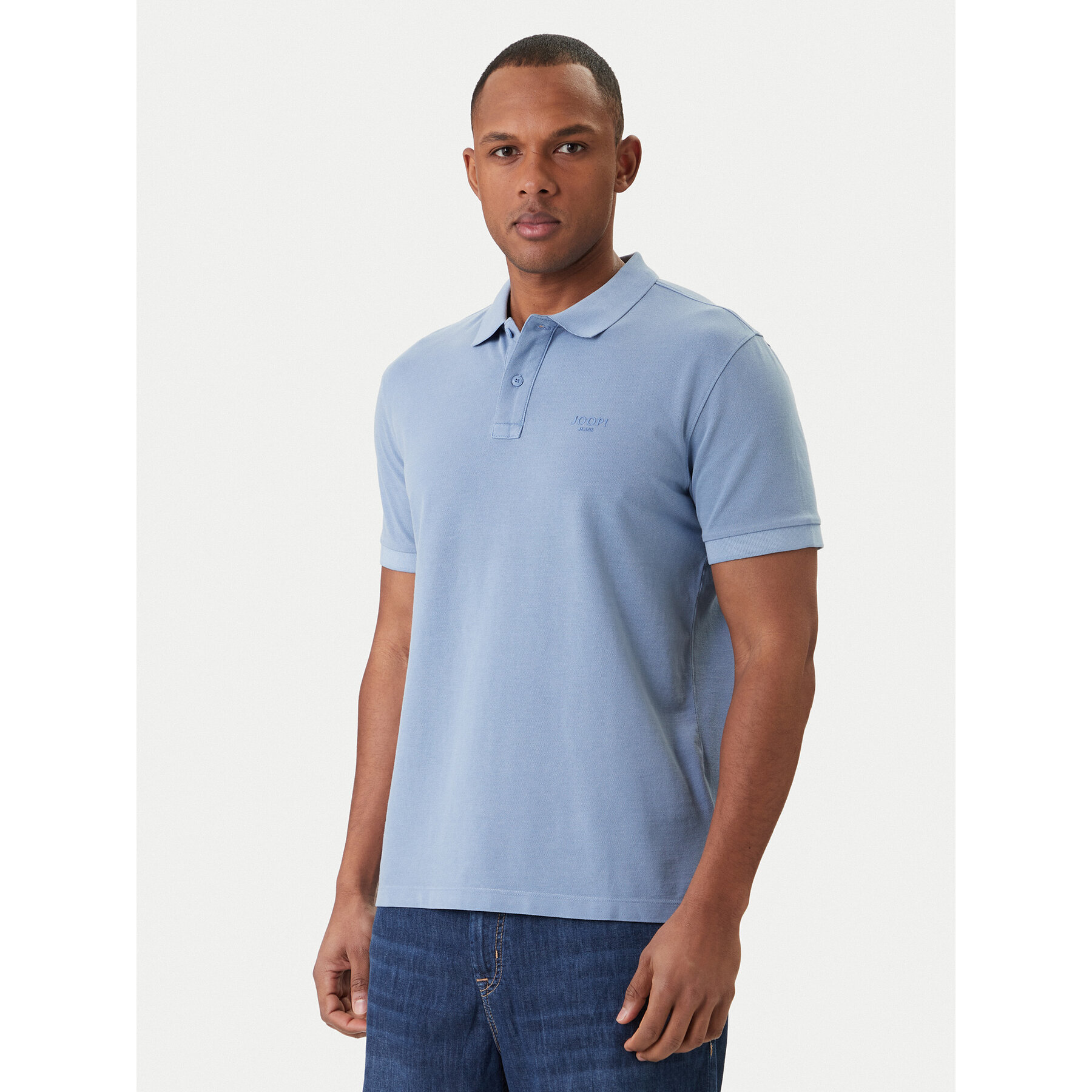 JOOP! Jeans Polo Ambrosian 30045619 Svijetloplava Modern Fit