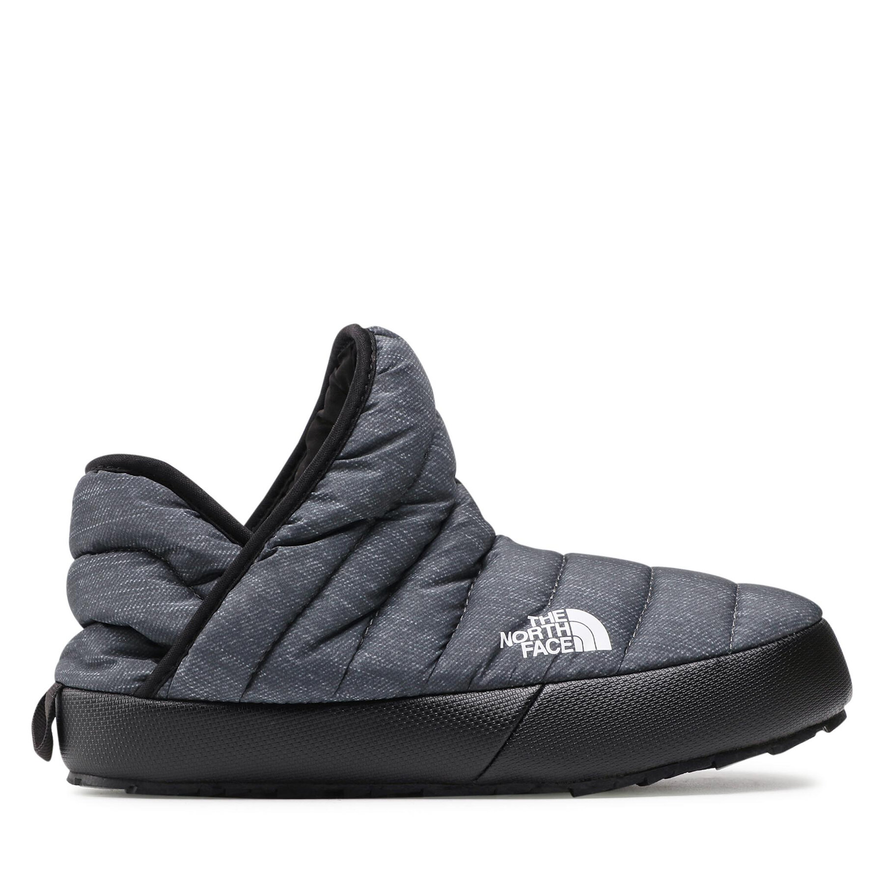 Copati The North Face Thermoball Traction Bootie NF0A331H4111 Phantom Grey Heather Print/Tnf Black