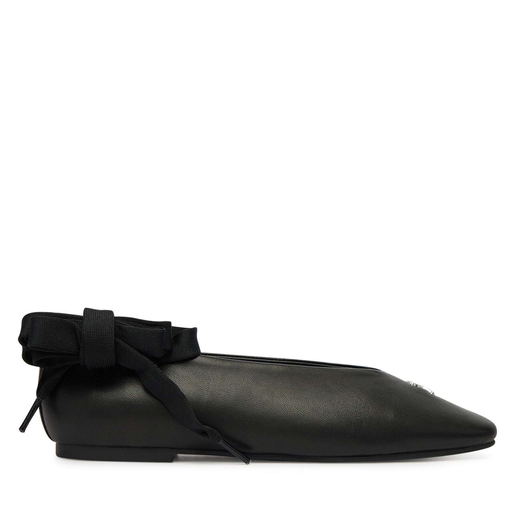 Балеринки Tommy Jeans Tjw Ballerina With Laces EN0EN02939 Черен