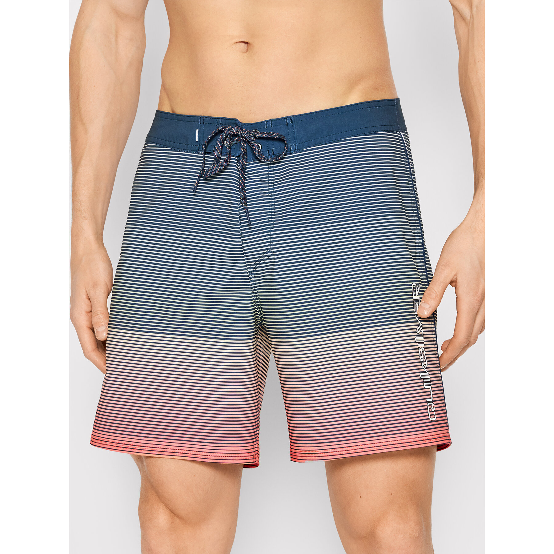 Quiksilver Badeshorts Surfsilk Massive 17 EQYBS04660 Dunkelblau Regular Fit