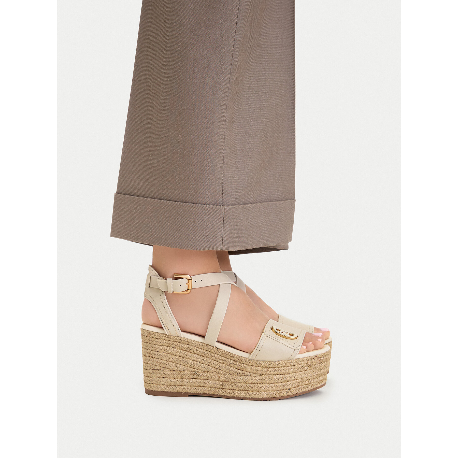 Espadrilles Liu Jo Bali 01 SA6083 P0102 Krēmkrāsas