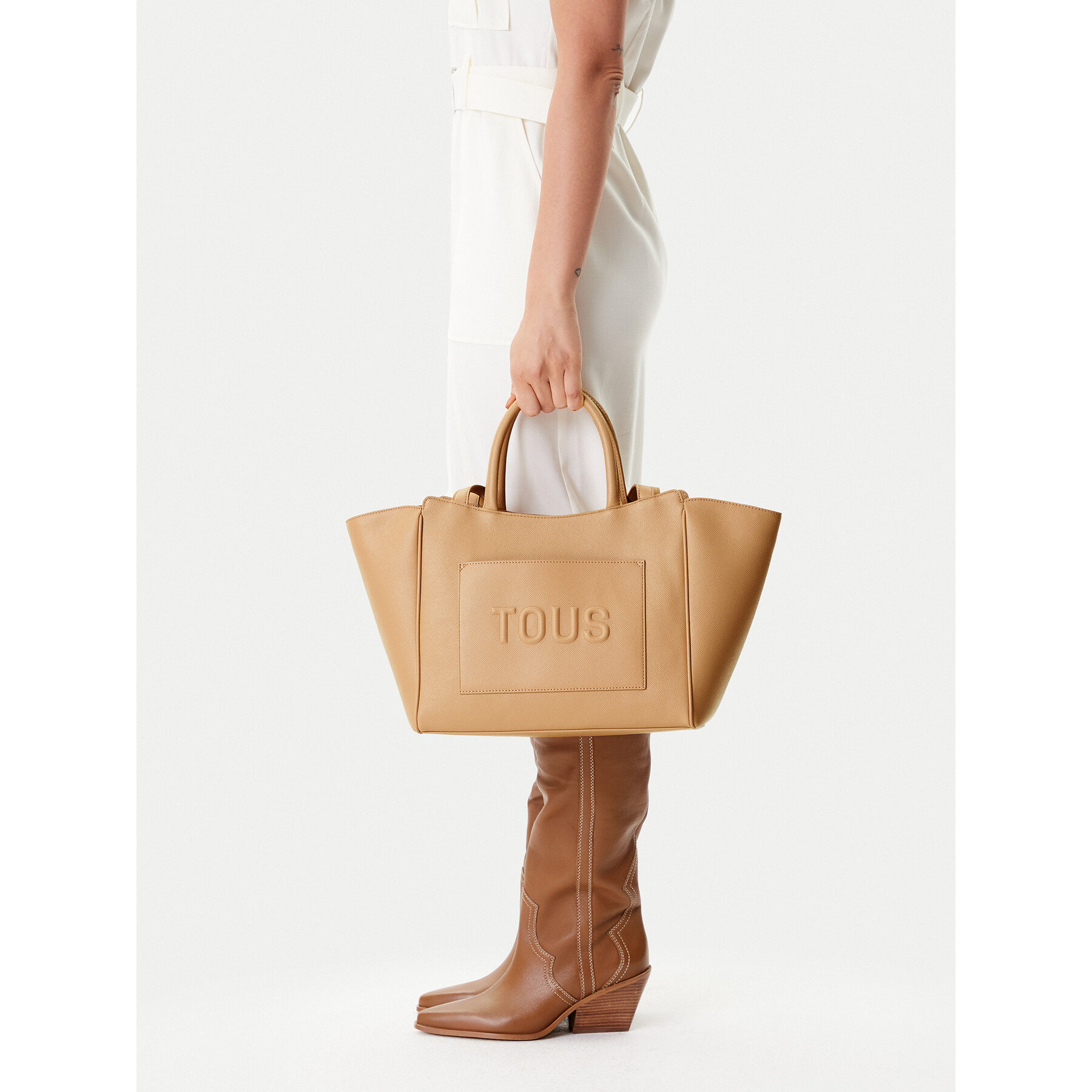 Borsetta TOUS Brenda City 2002192245 Beige