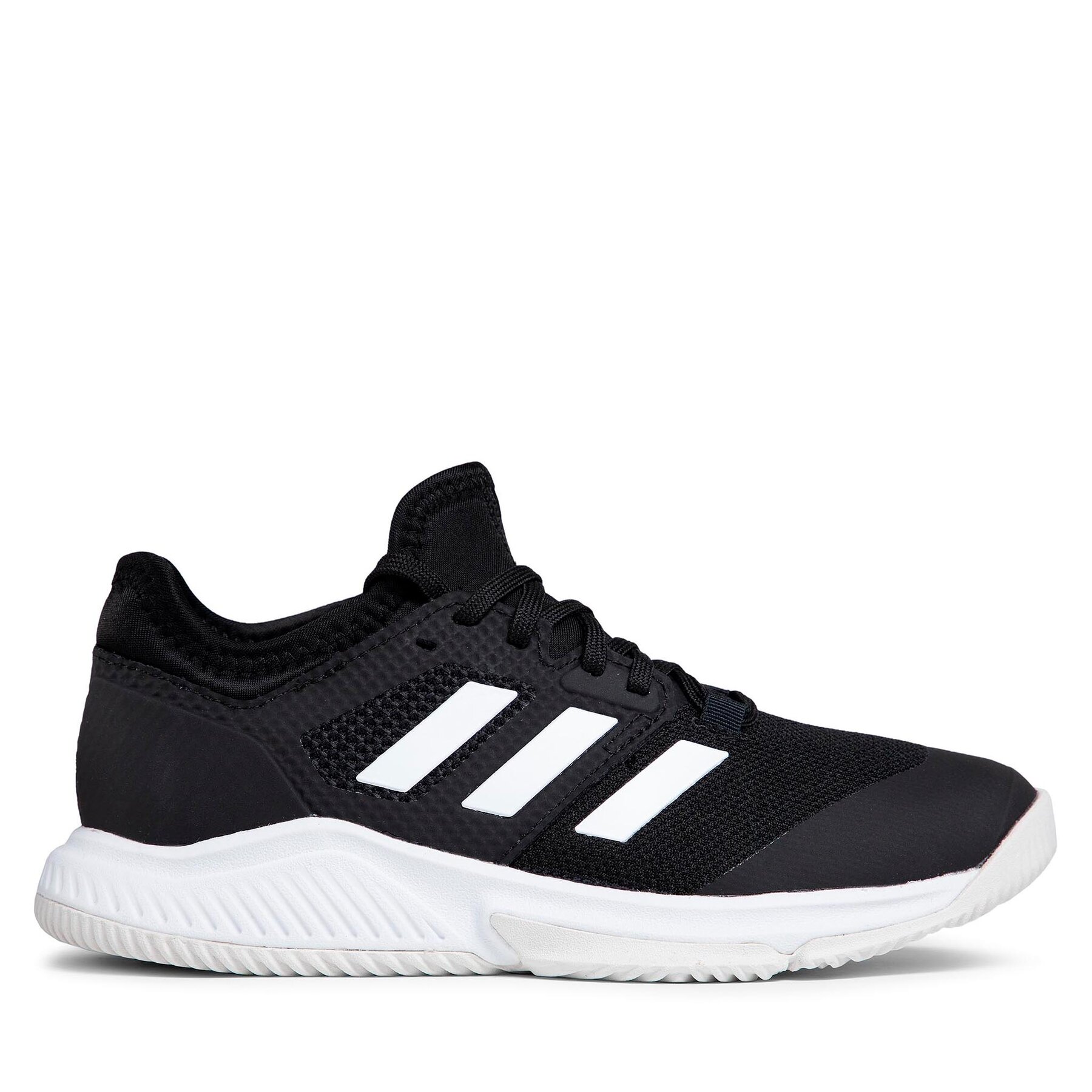 Adidas Court Team Bounce Core Black/Cloud White/Silver Metallic - Zapatillas indoor