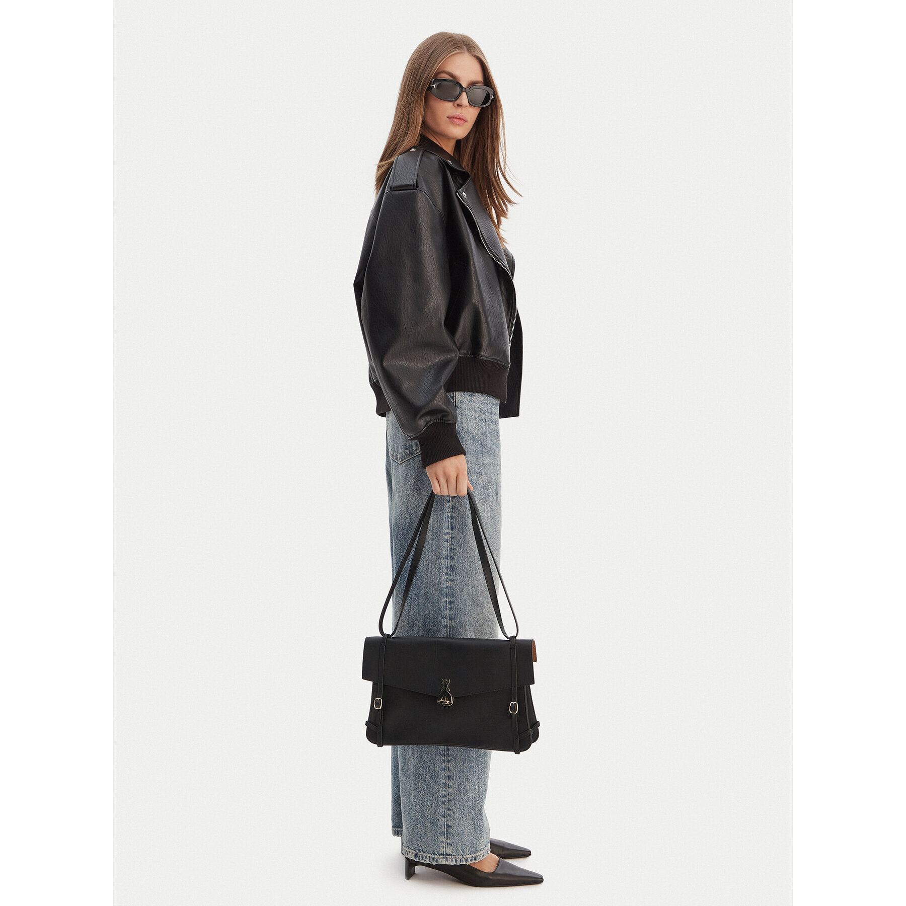 Geantă Patrizia Pepe 8B0331/L162 Negru