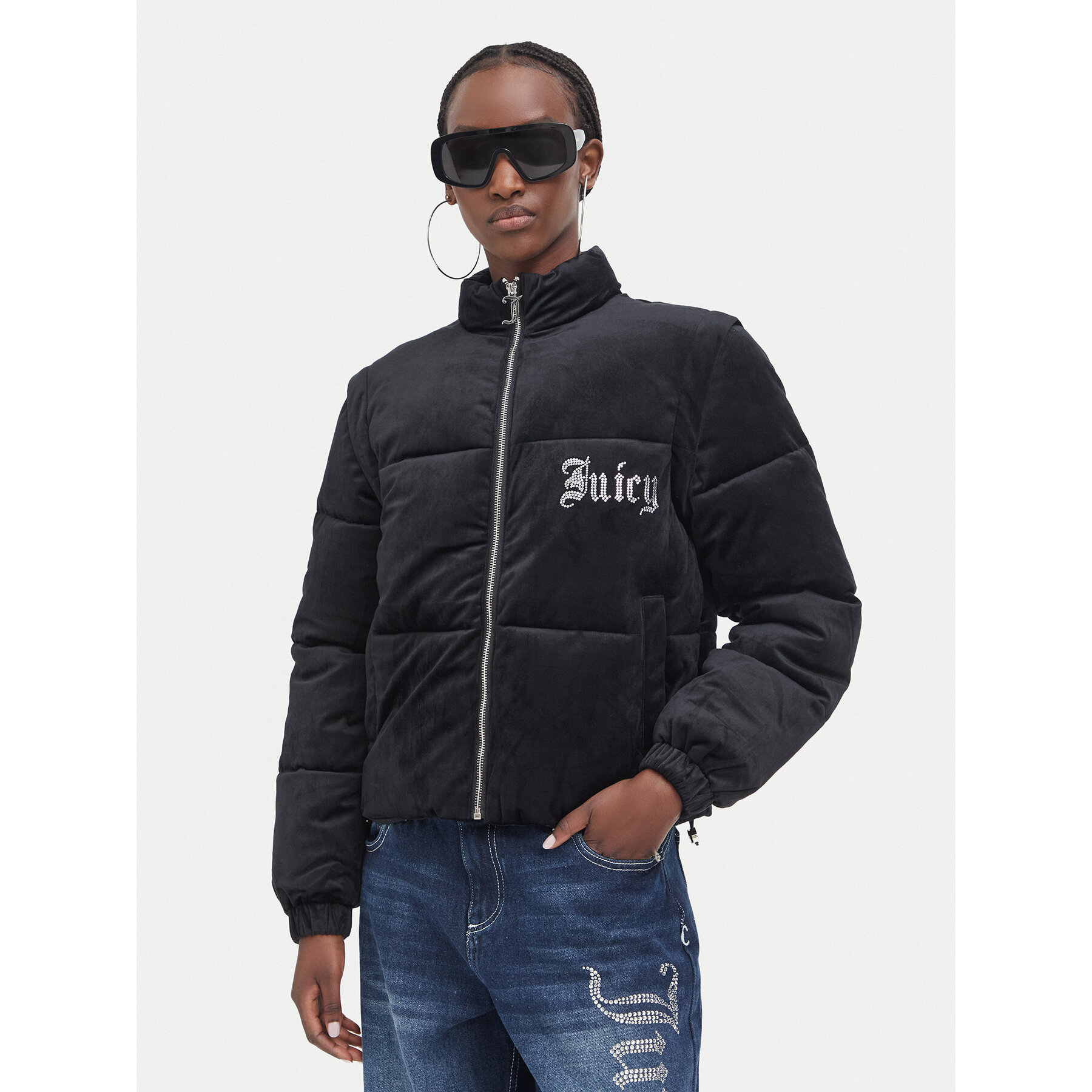 Juicy Couture Winterjacke JCOGL226552 Schwarz Regular Fit