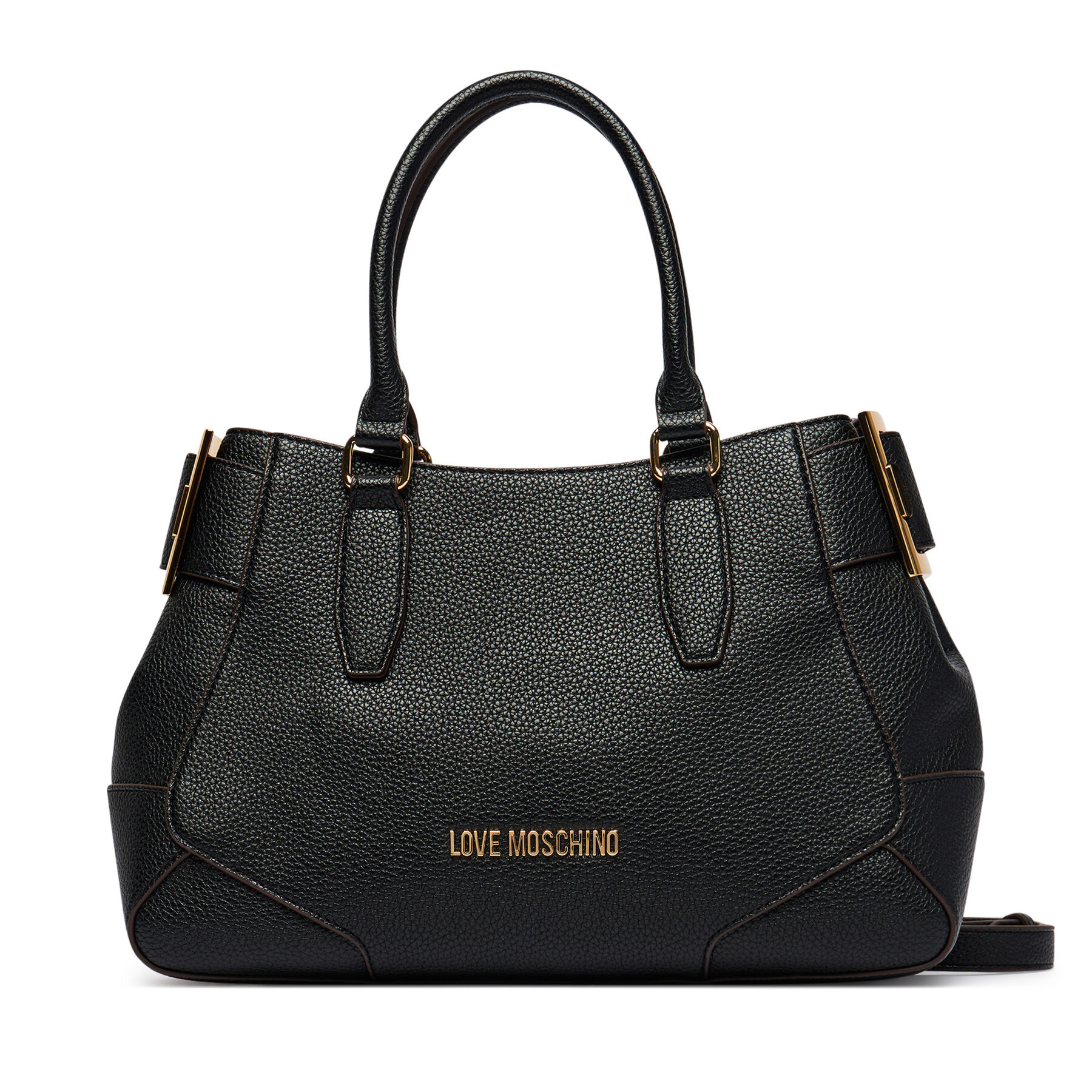 Τσάντα LOVE MOSCHINO JC4097PP1PLT1000 Μαύρο