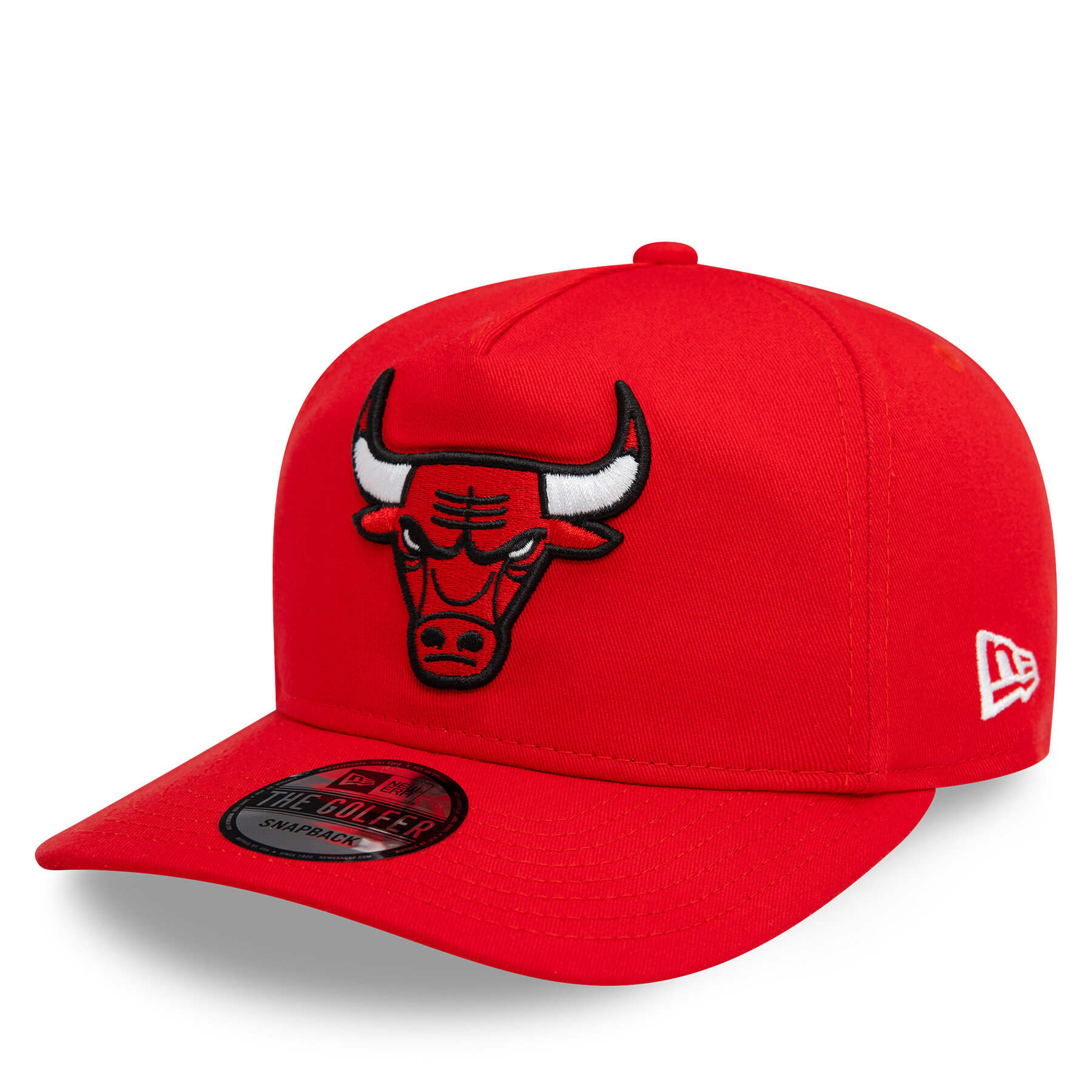 Šiltovka New Era Chicago Bulls Washed Precurved Golfer 60595274 Červená