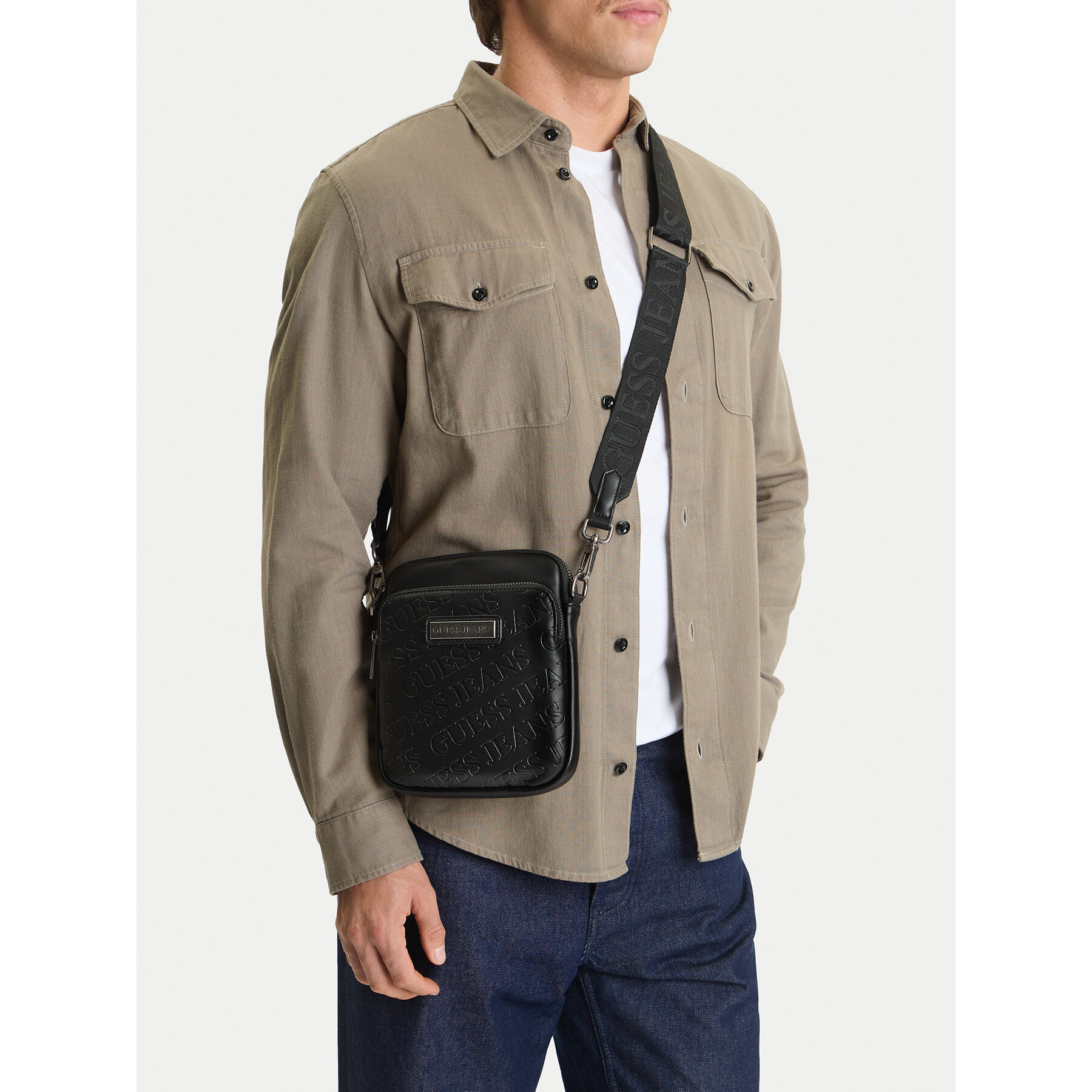 Τσαντάκι Guess Jeans CWBEO-GUESS-B-003-09 Μαύρο