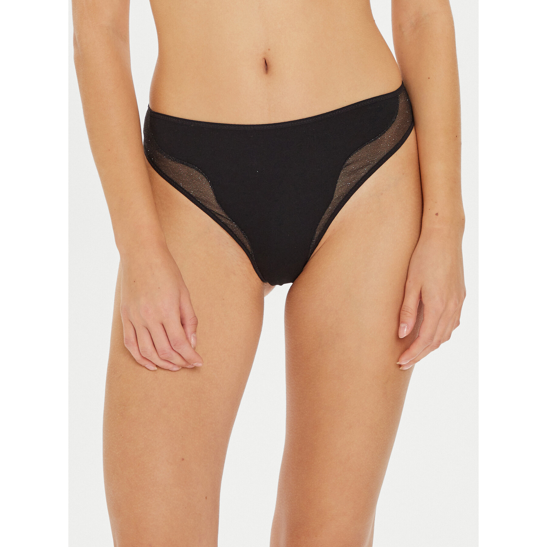 Undress Code Undress Code Στρίνγκ Oh Mon Dieu 730 Μαύρο