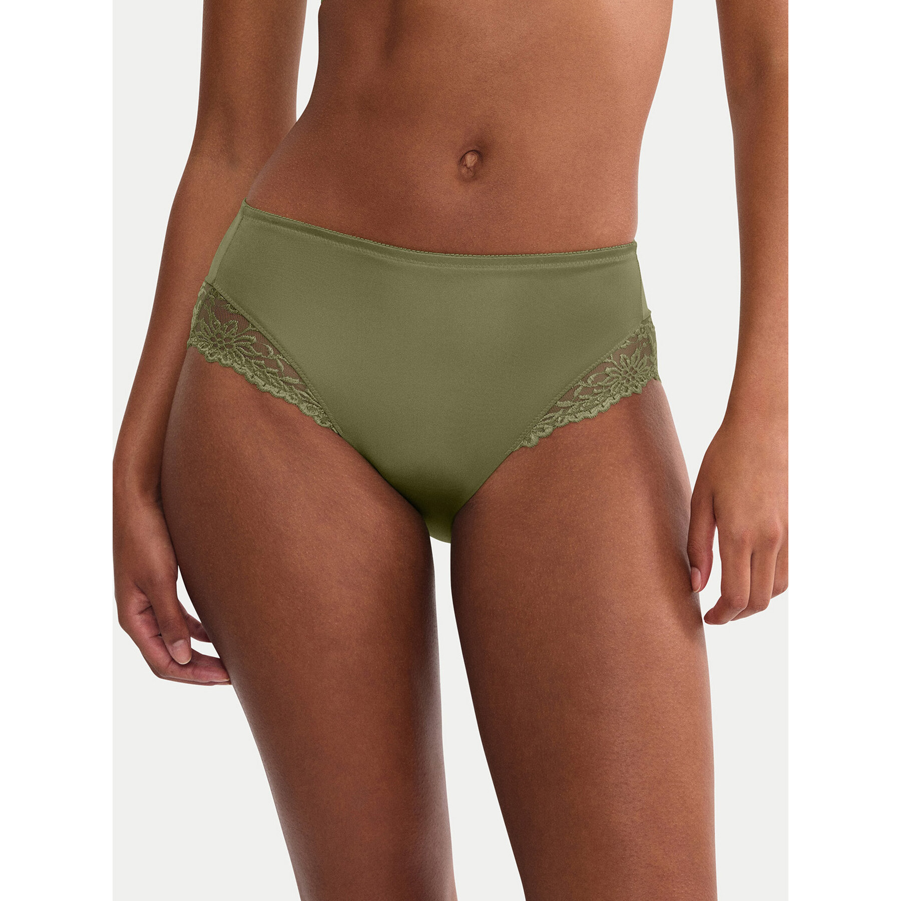 Triumph Κλασικό σλιπ ψηλόμεσο Ladyform Soft 10224859 Πράσινο