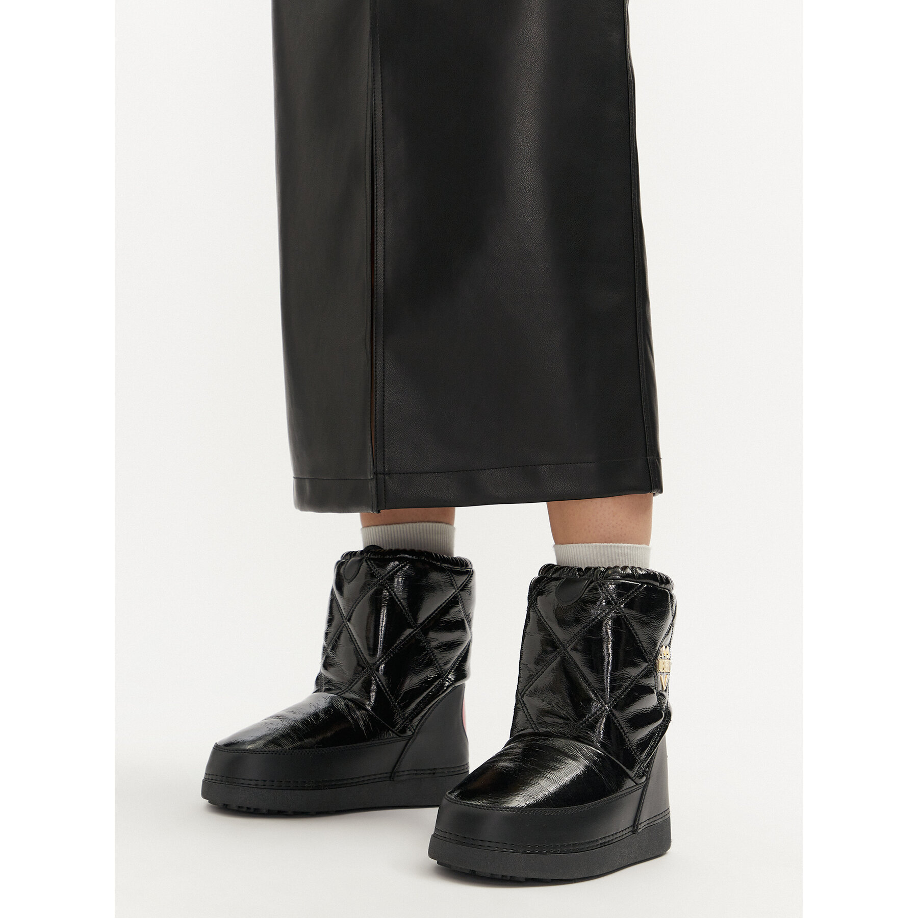 Čizme za snijeg LOVE MOSCHINO JA24982G0LEB1000 Crna