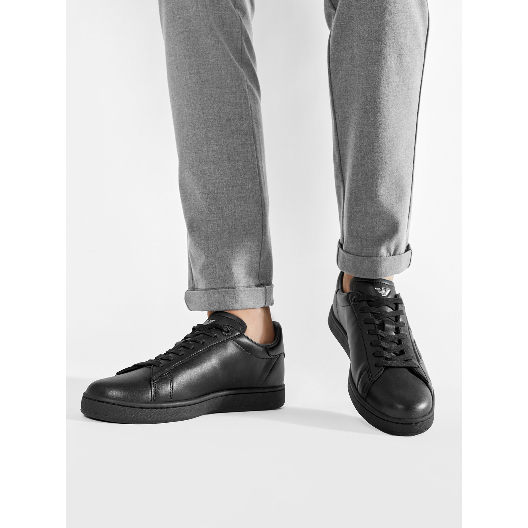 Snīkeri EA7 Emporio Armani X8X001 XCC51 A083 Melns