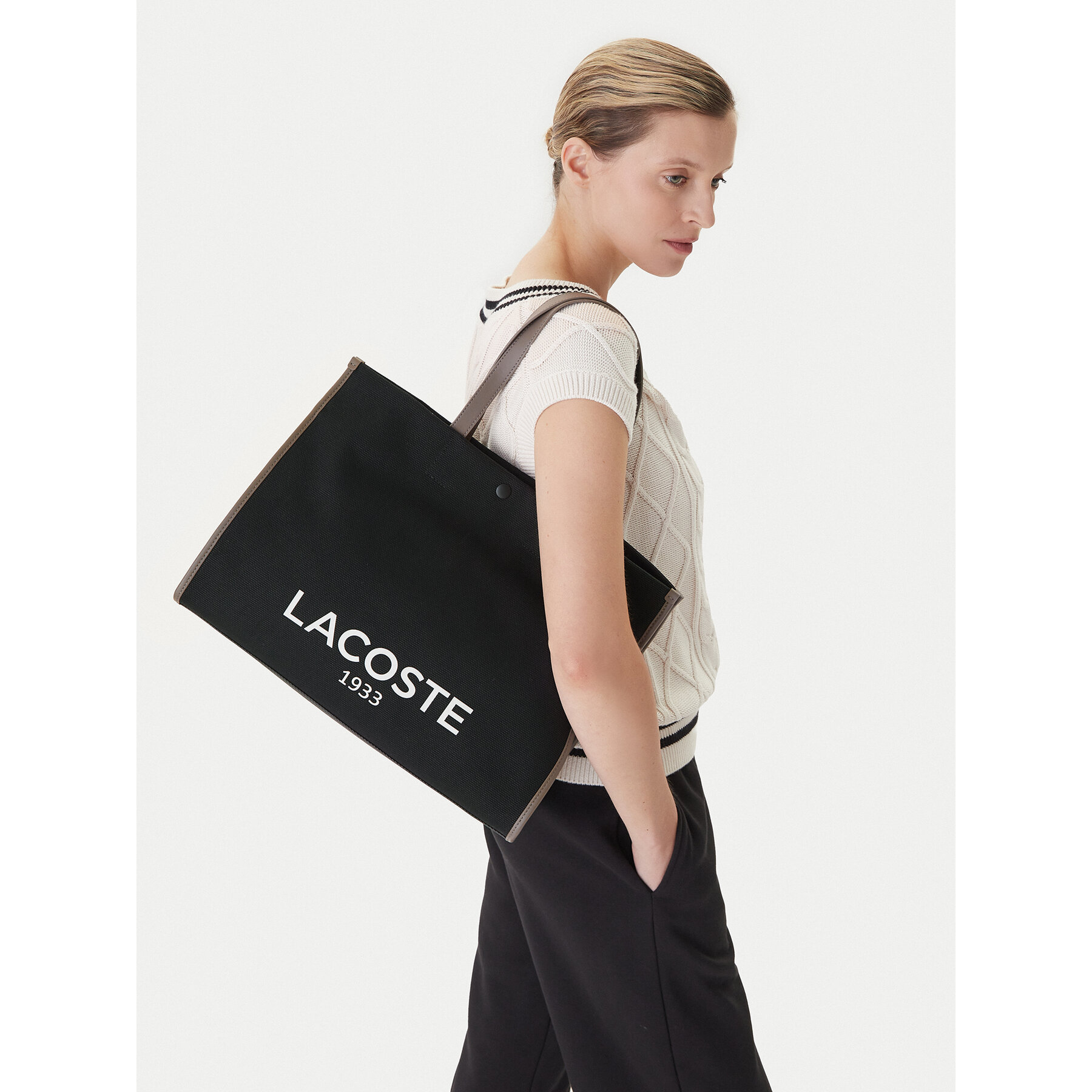 Torbica Lacoste NU4342TD Šarena