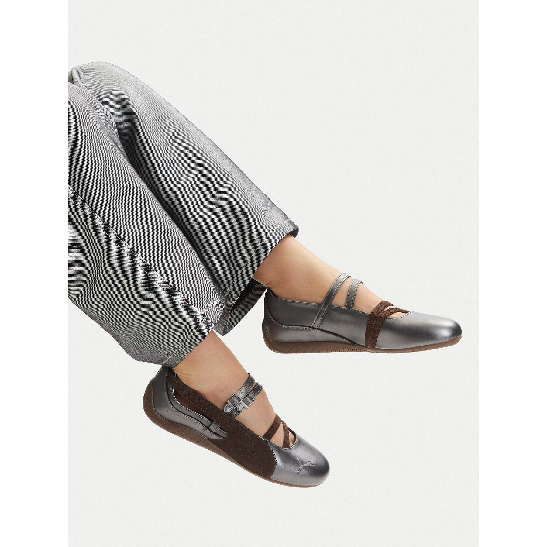 Baleríny Puma Speedcat Ballet Lux Wns 408197 01 Strieborná