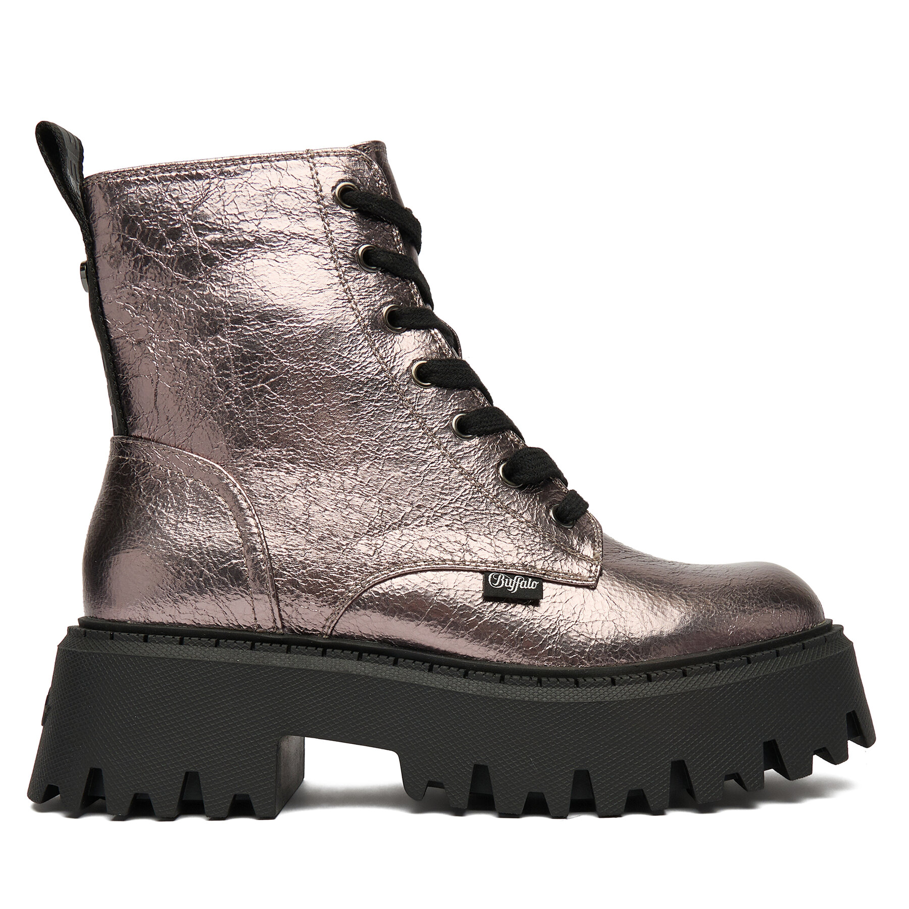 Зимни обувки Buffalo Aspen Lace Up Mid 1622596 Сребрист