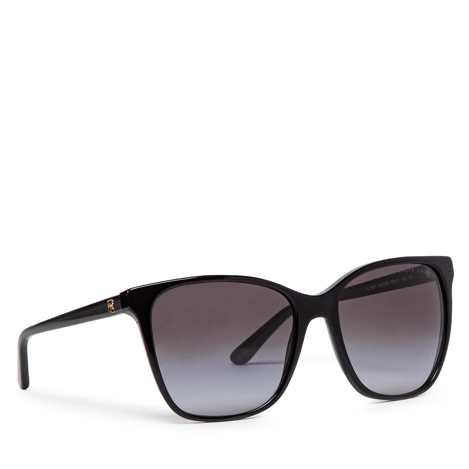 Sončna očala Lauren Ralph Lauren 0RL8201 50018G Shiny Black/Gradient Grey