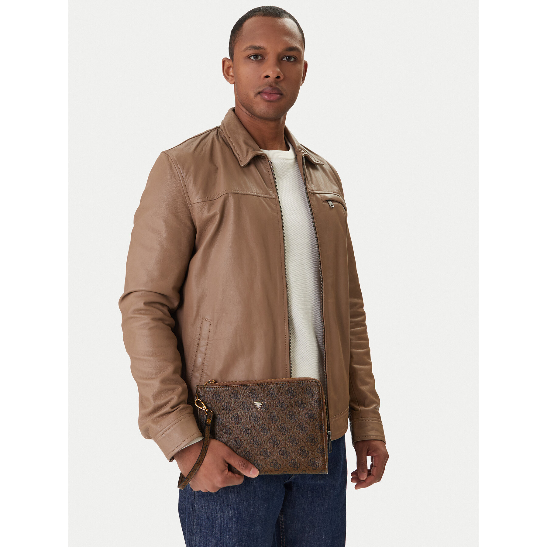 Válltáska Guess PMBALO P5235 Barna