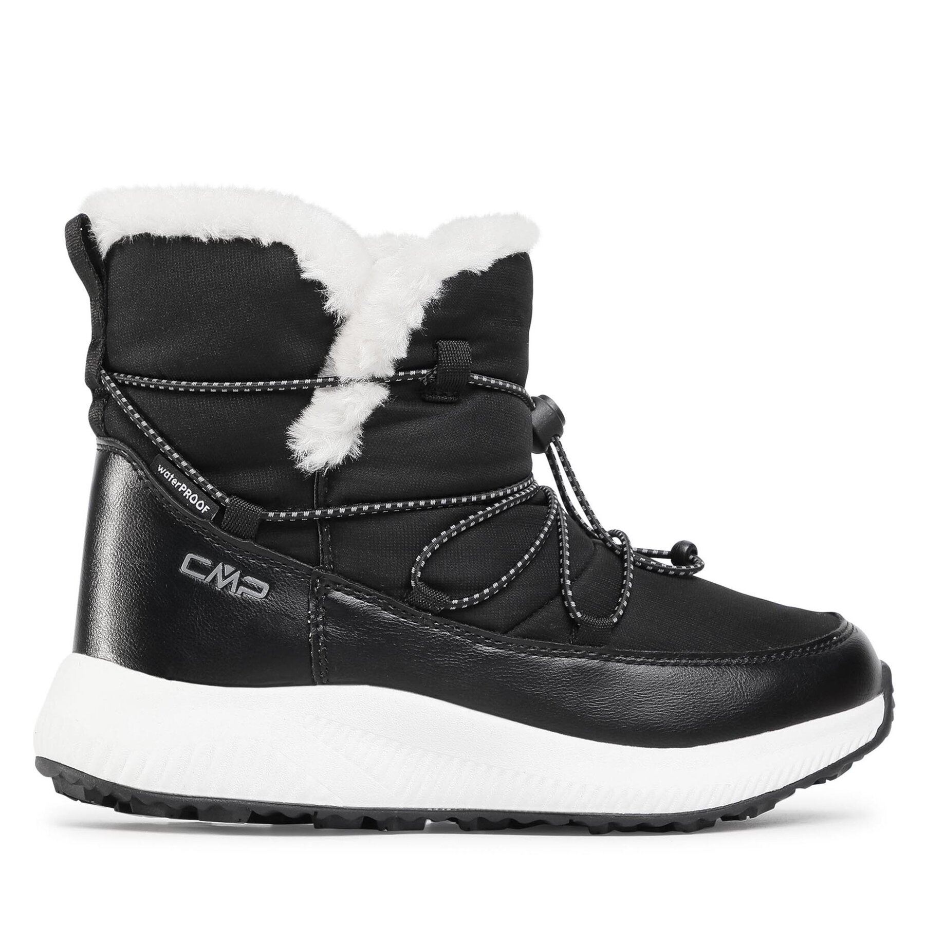 Bottes de neige CMP Sheratan Wmn Lifestyle Shoes Wp 30Q4576 Noir