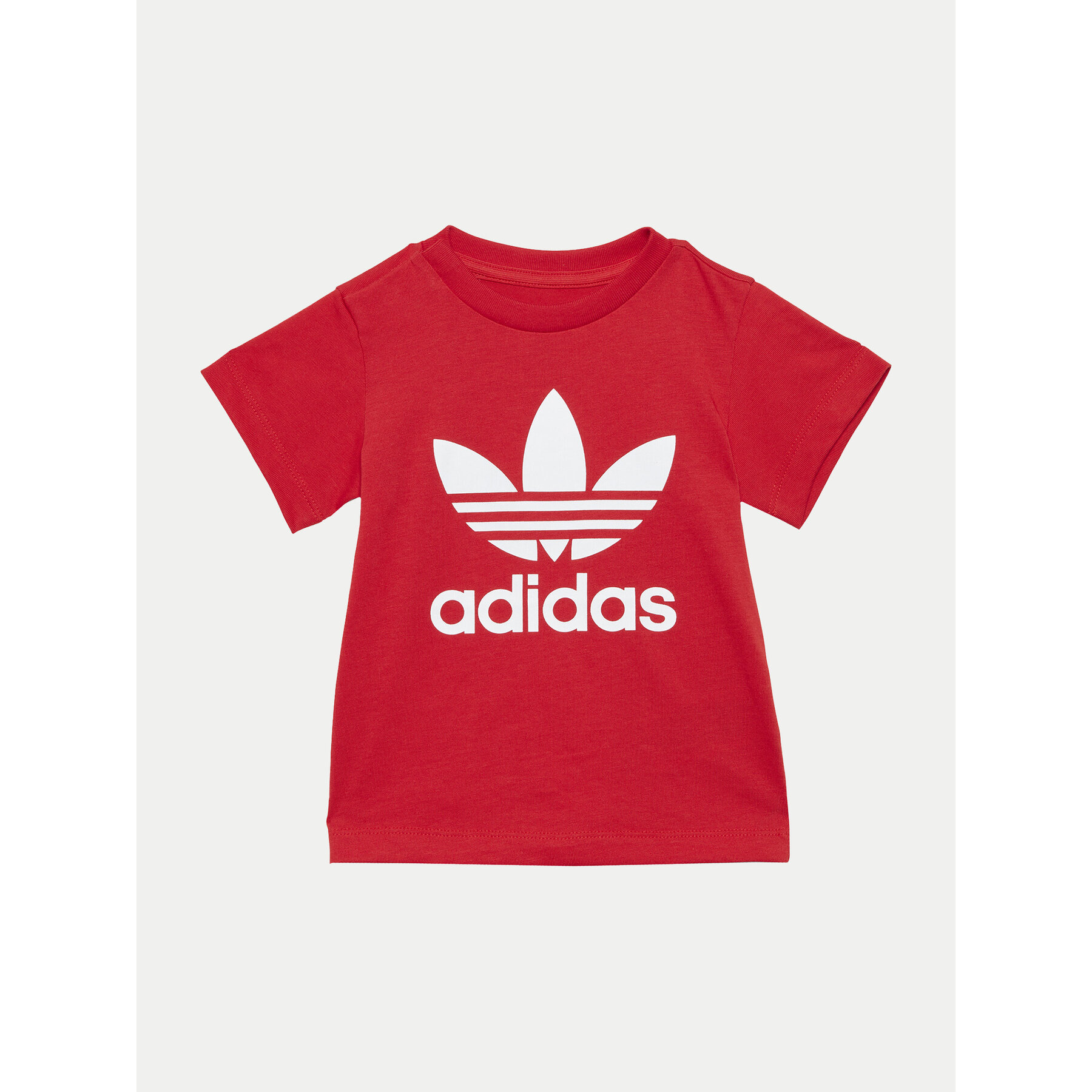 adidas T-Shirt Trefoil IX5115 Rosso Regular Fit