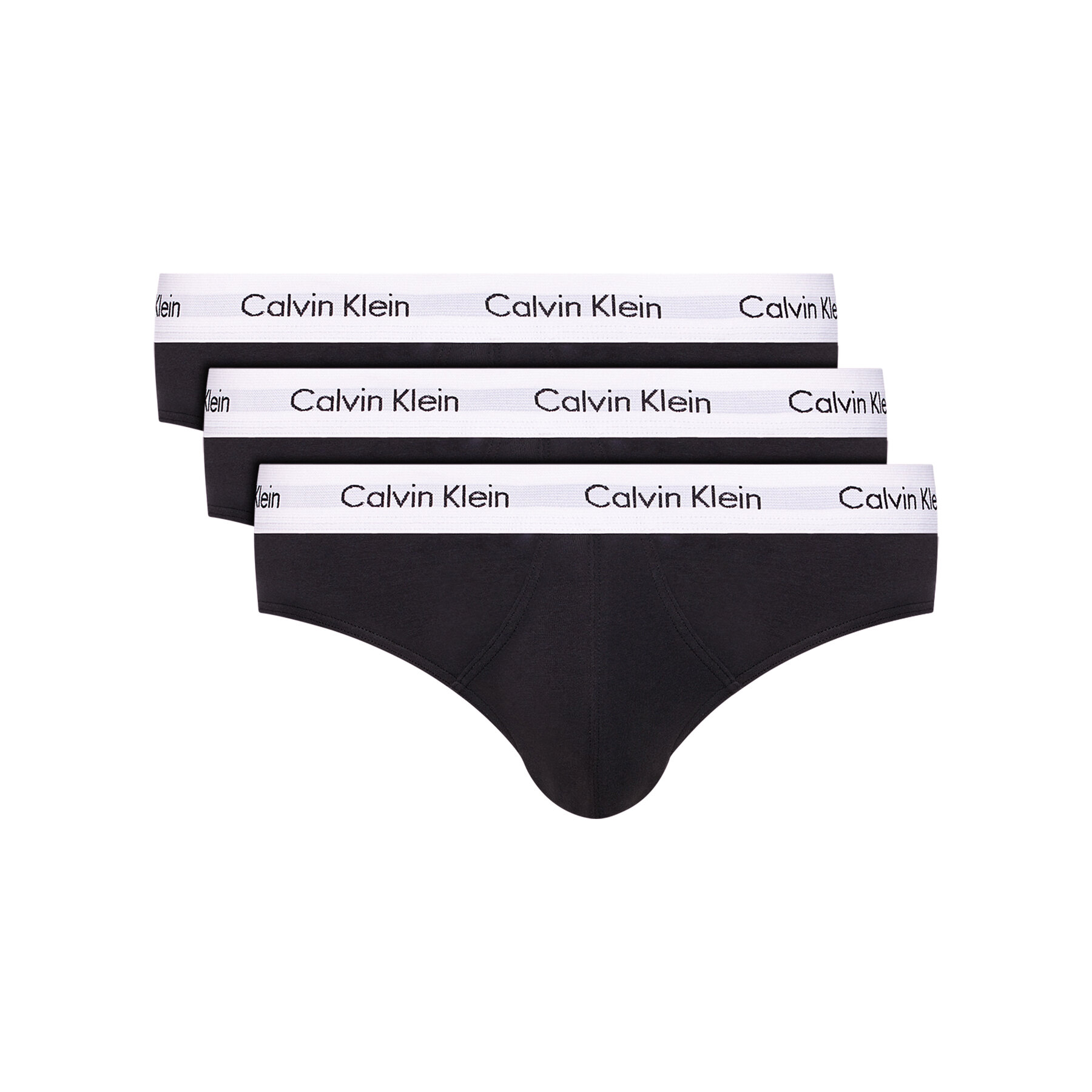 Calvin Klein Underwear Set di slip classici 0000U2661G Nero