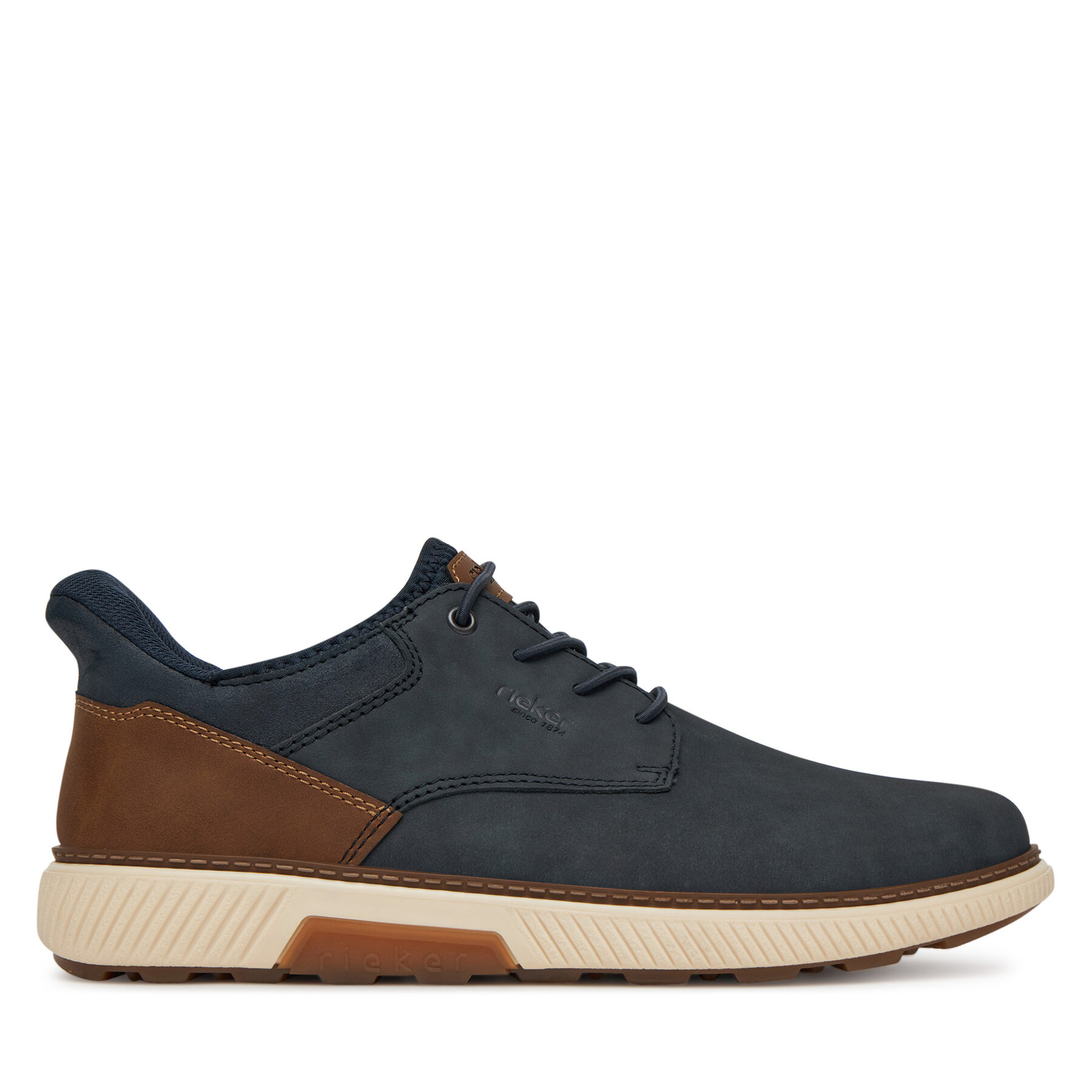 Sneakersy Rieker B3357-14 Tmavomodrá