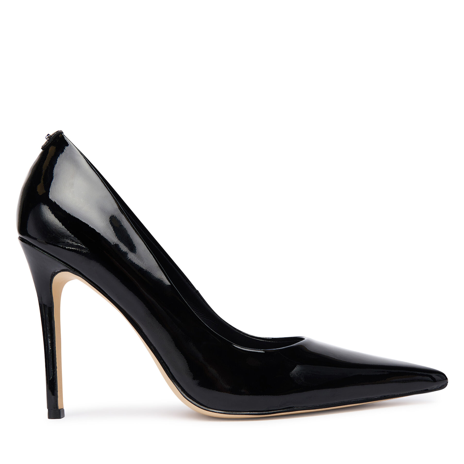 Pantofi cu toc subțire MICHAEL Michael Kors Elyse 40F5EYHP1A Negru