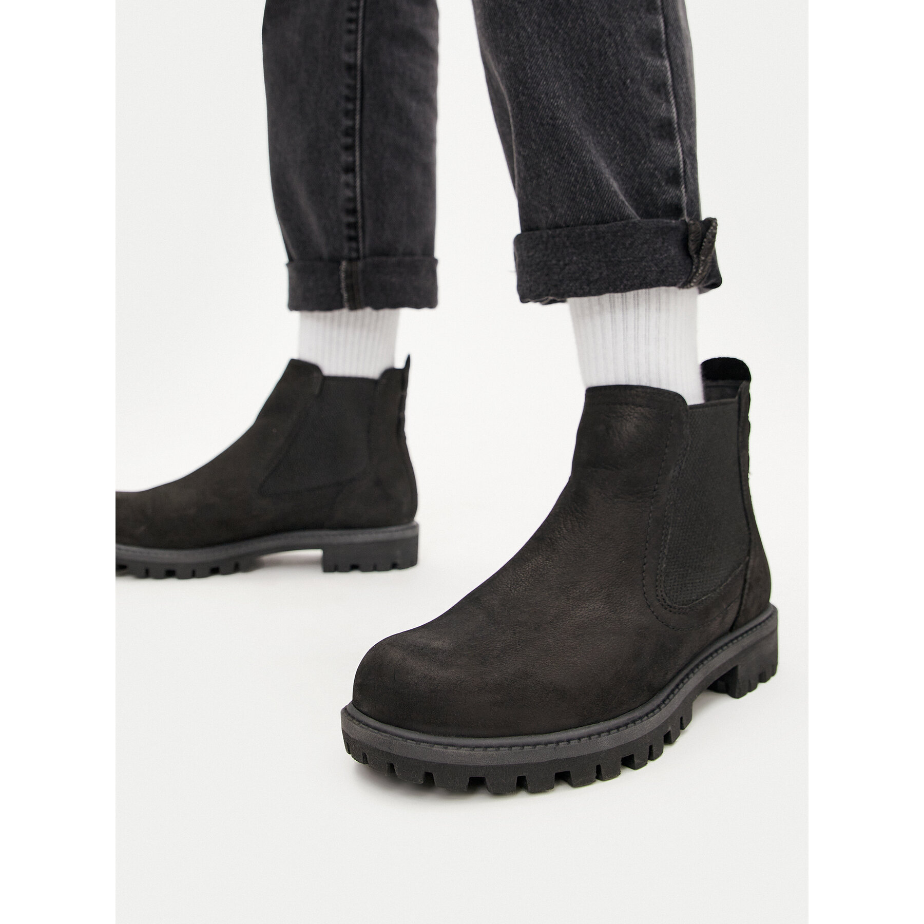 Ghete Jodhpur Tamaris 1-25401-41 Negru