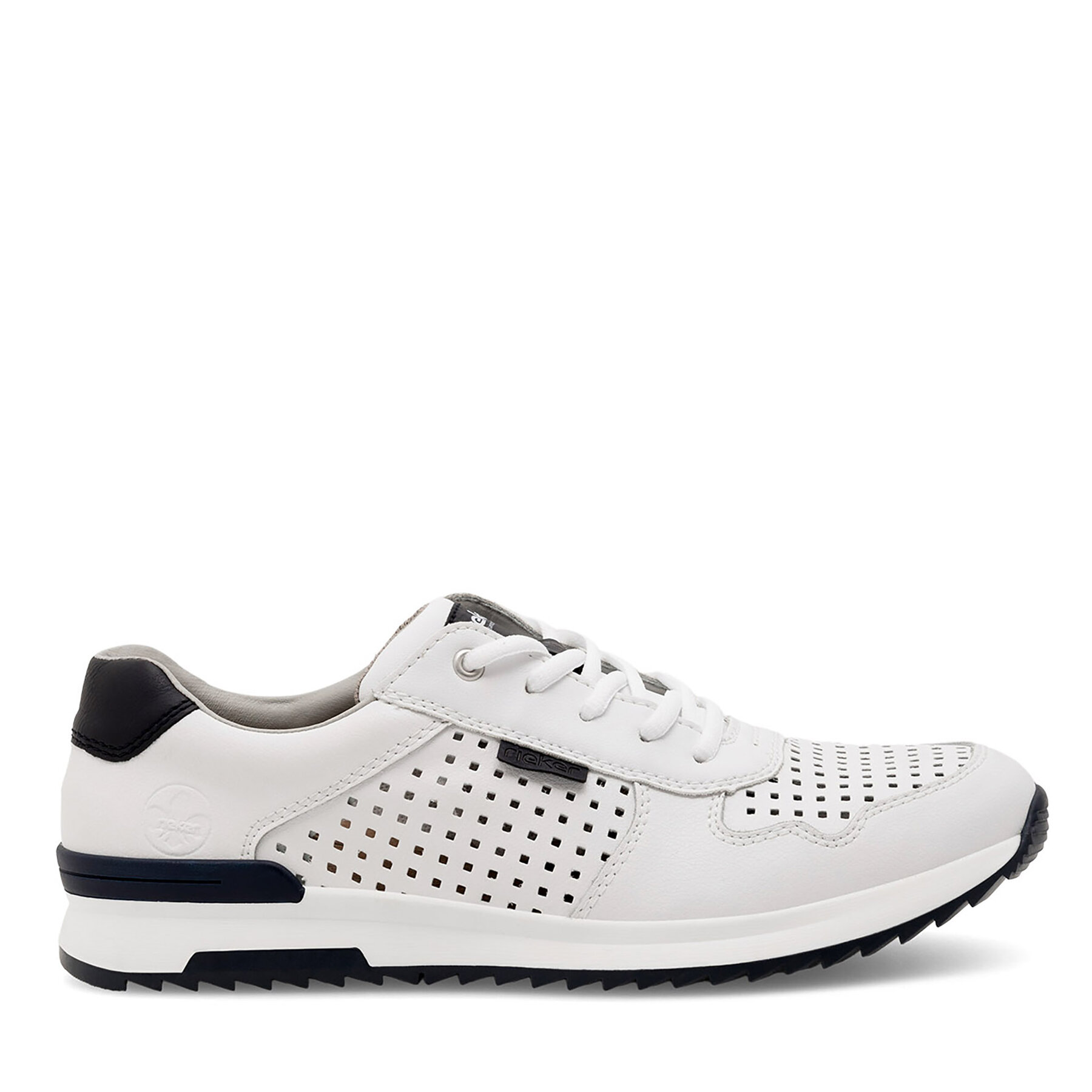 Sneakers Rieker 16106-80 Alb