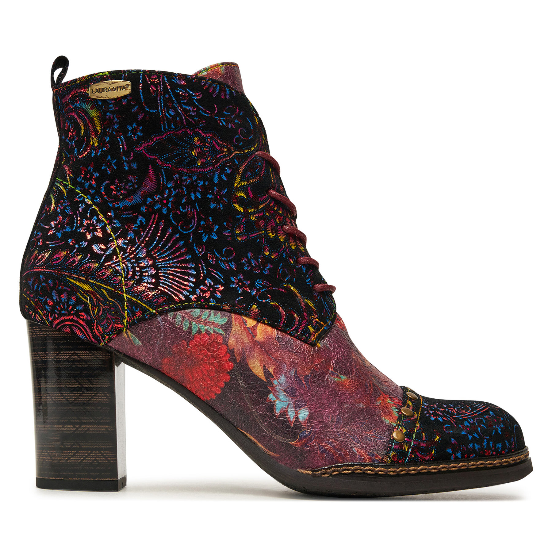 Bottines Laura Vita Elceao 21 Rouge