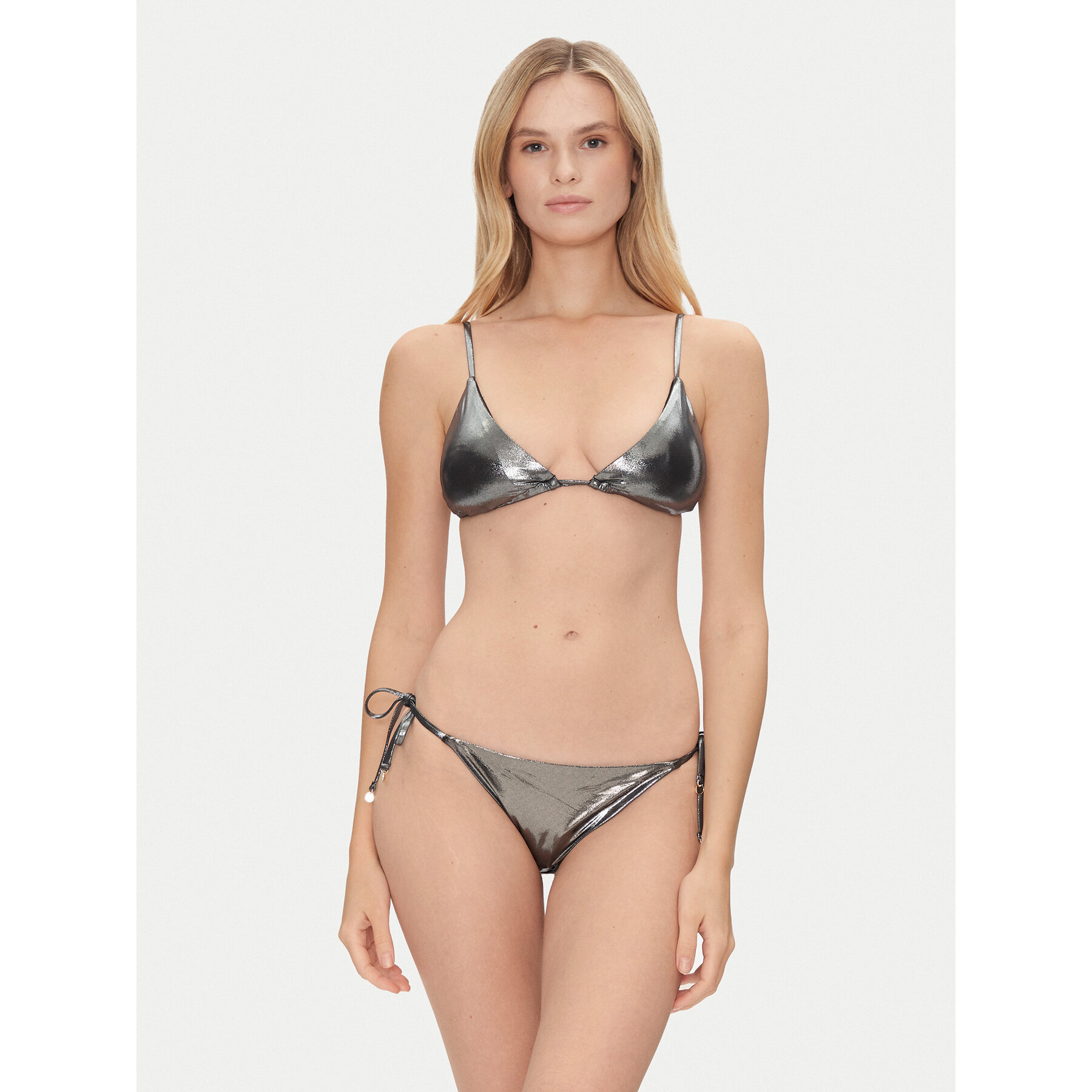 Emporio Armani Bikini EW000596 AF12203 FC072 Silberfarben