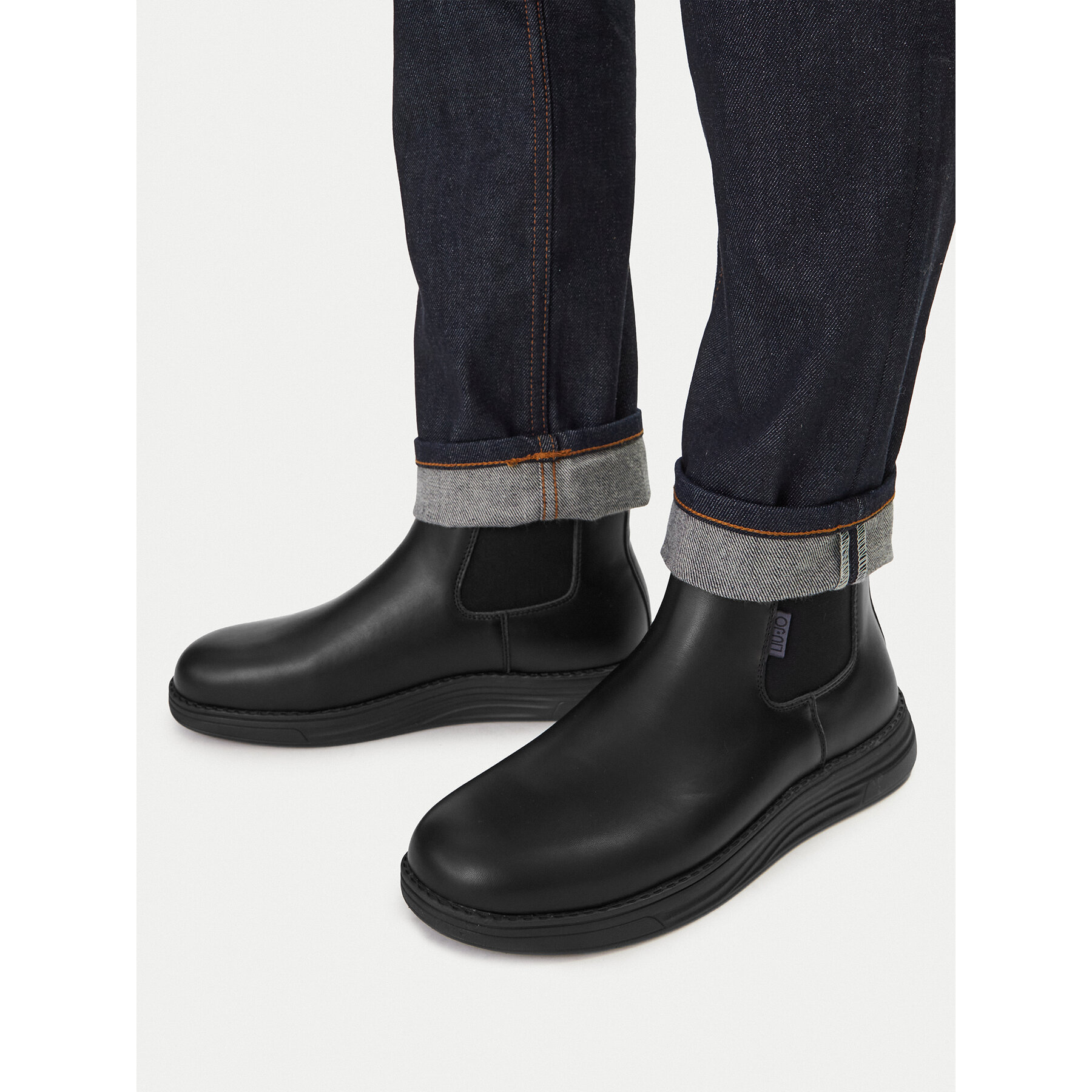 Členková obuv s elastickým prvkom Liu Jo Riva 10 7G5011 P0102 S1040 Čierna