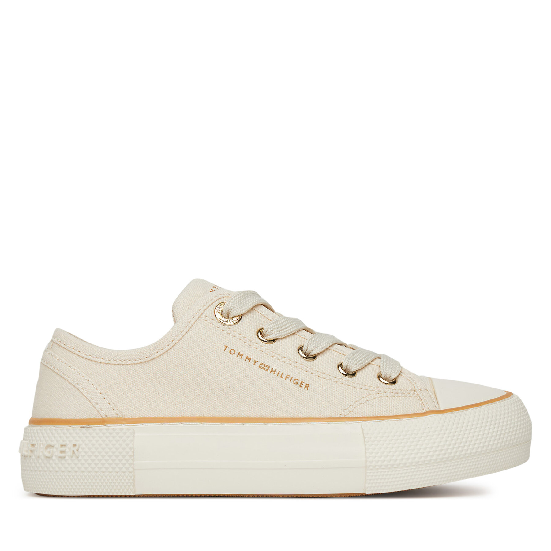 Dievča Plátenky Tommy Hilfiger, Rozmer: 30, Béžová, T3A9-33733-0890530