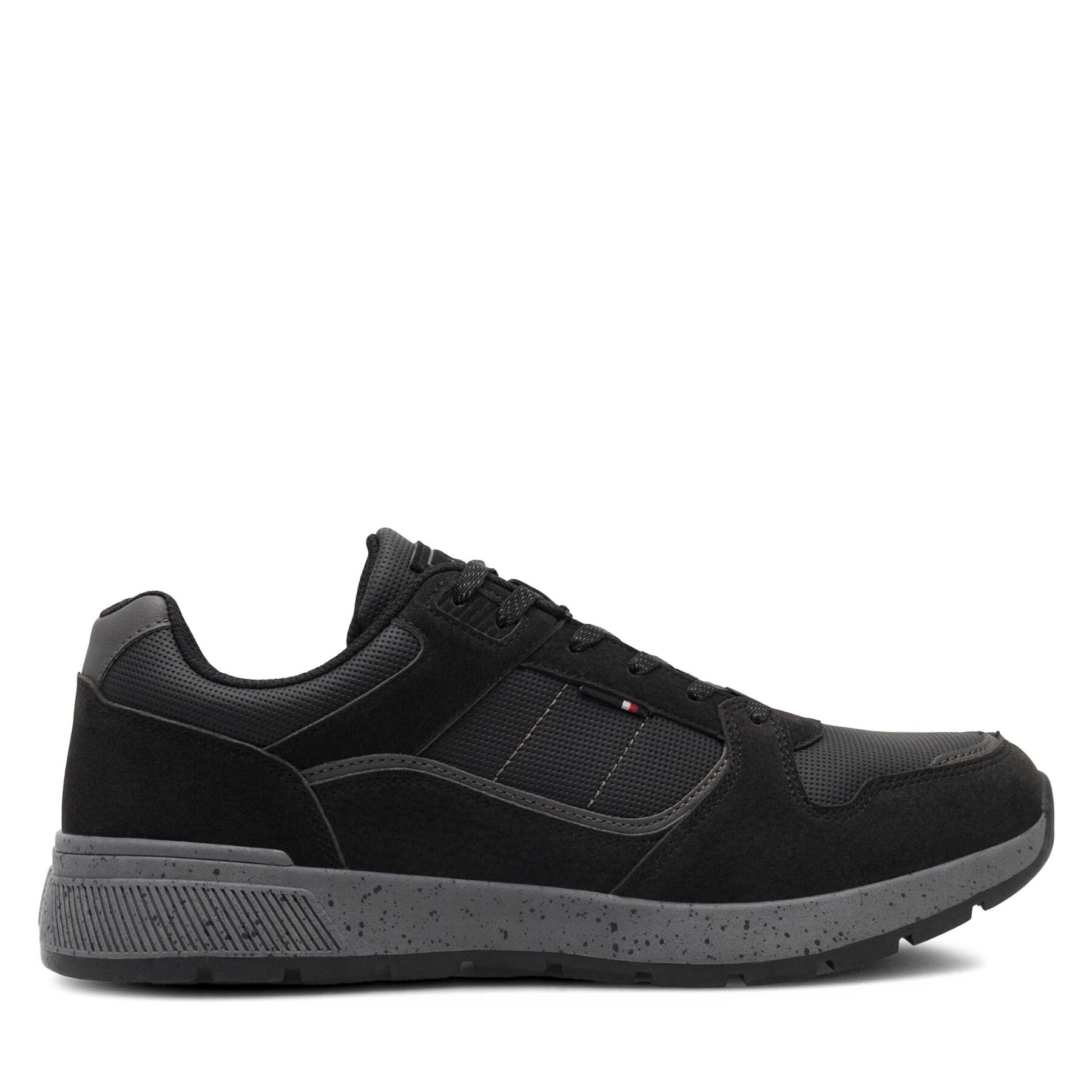 Męskie Sneakersy Lanetti, Rozmiar 40 Czarny MP07-01543-05B