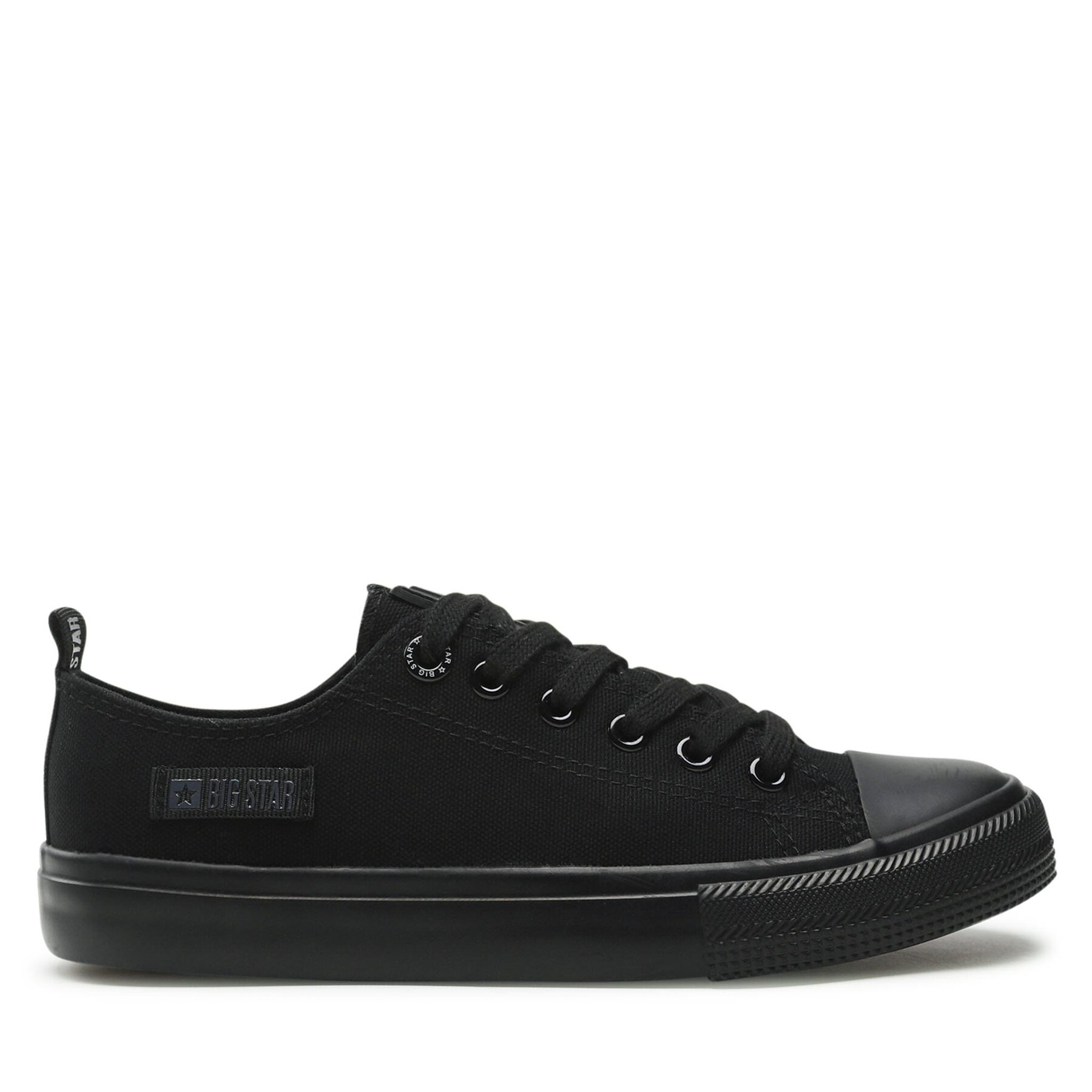 Dziecięce Trampki Big Star Shoes, Rozmiar 37 Czarny KK274009