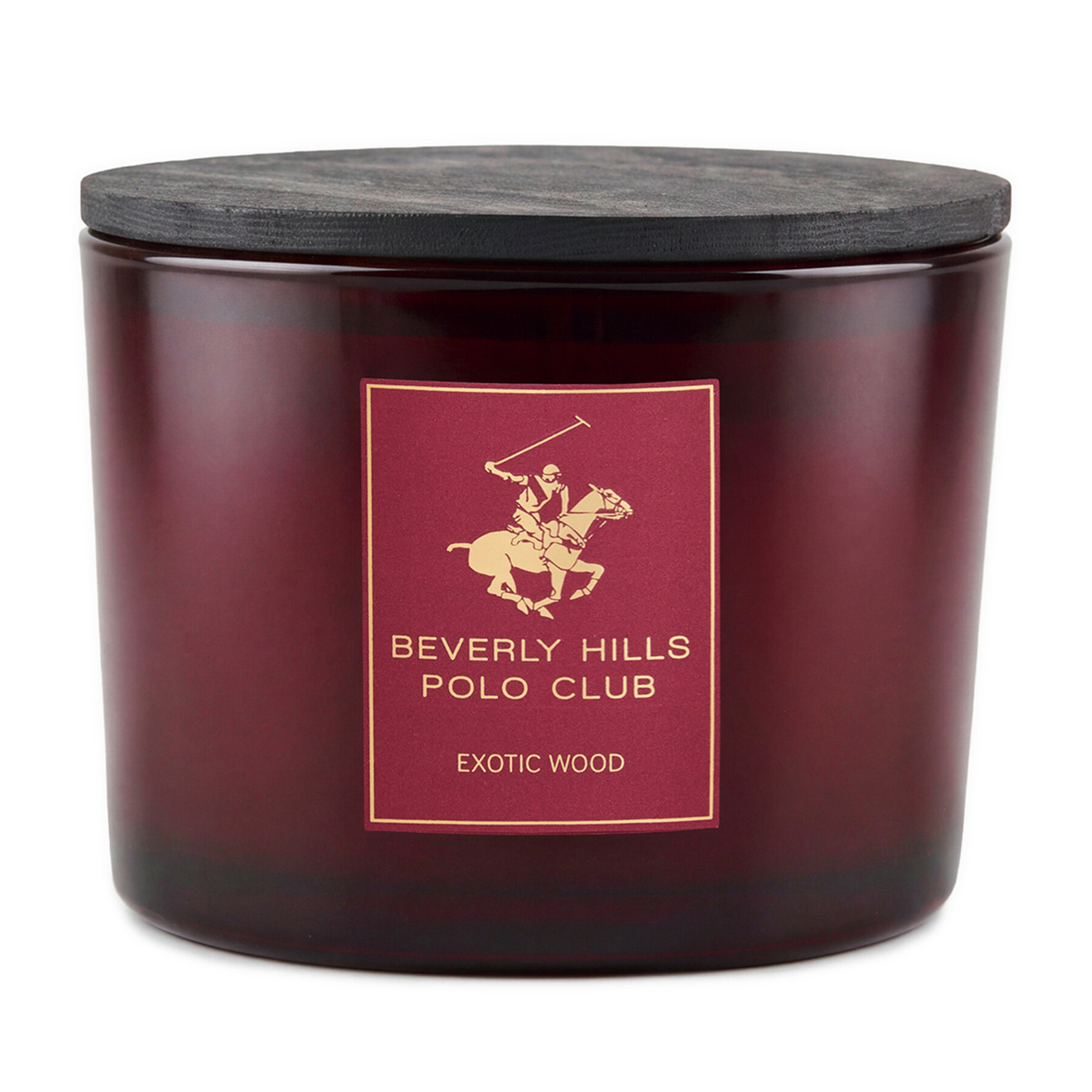 Ароматизирана свещ Beverly Hills Polo Club 02308500544 Бордо