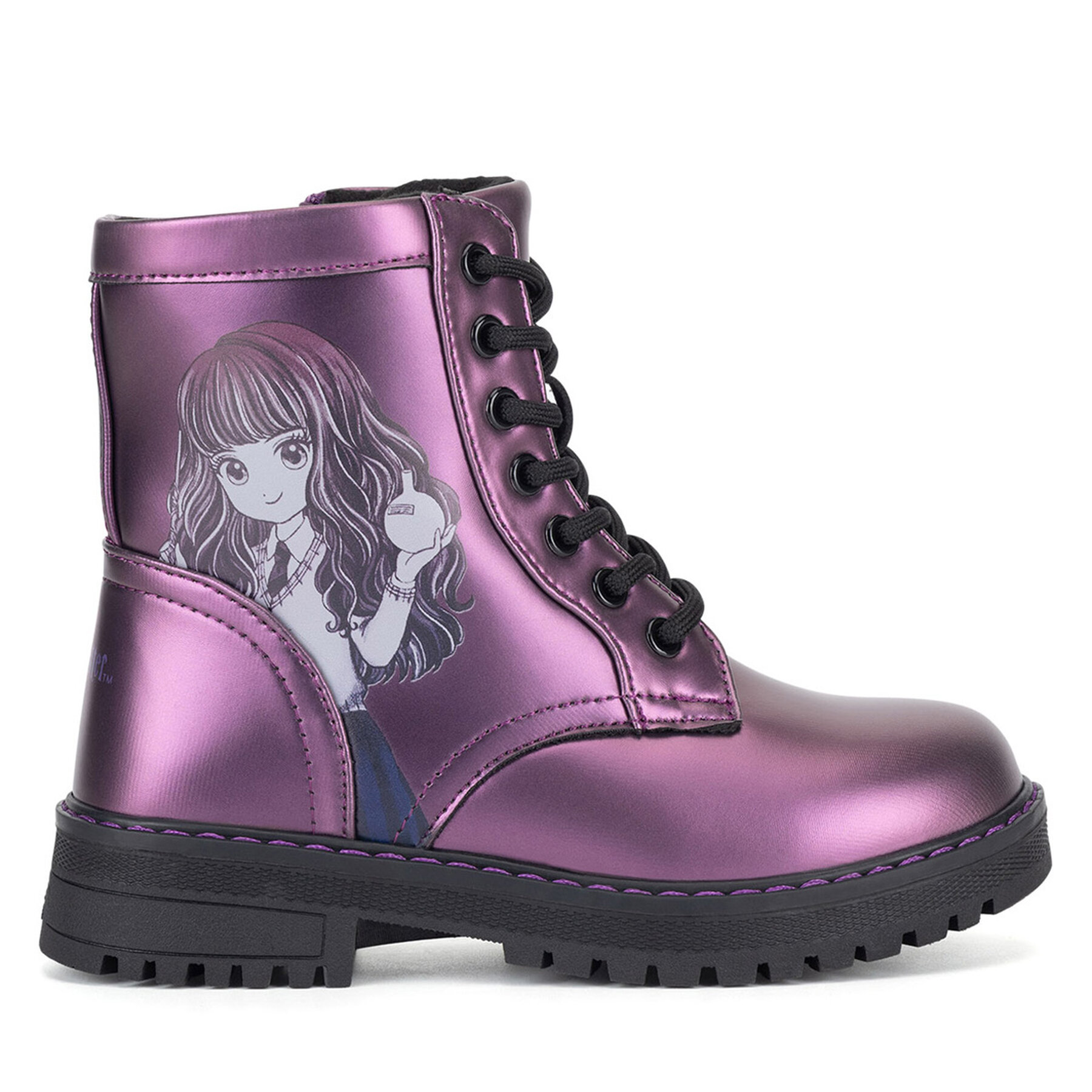 Šnurovacia obuv Harry Potter CM-AW24-219WBHP-B Fialová