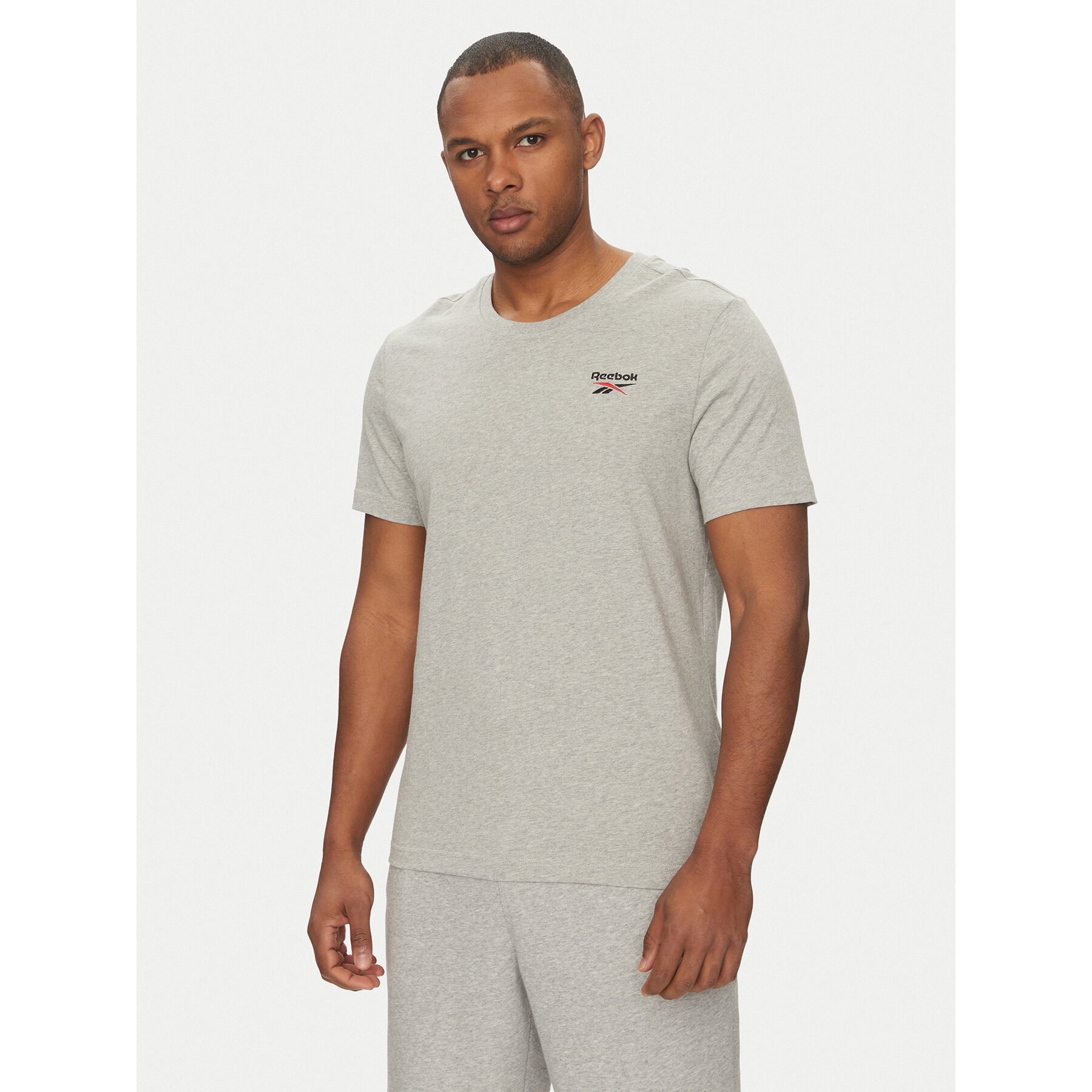Reebok Póló 100221743 Szürke Regular Fit