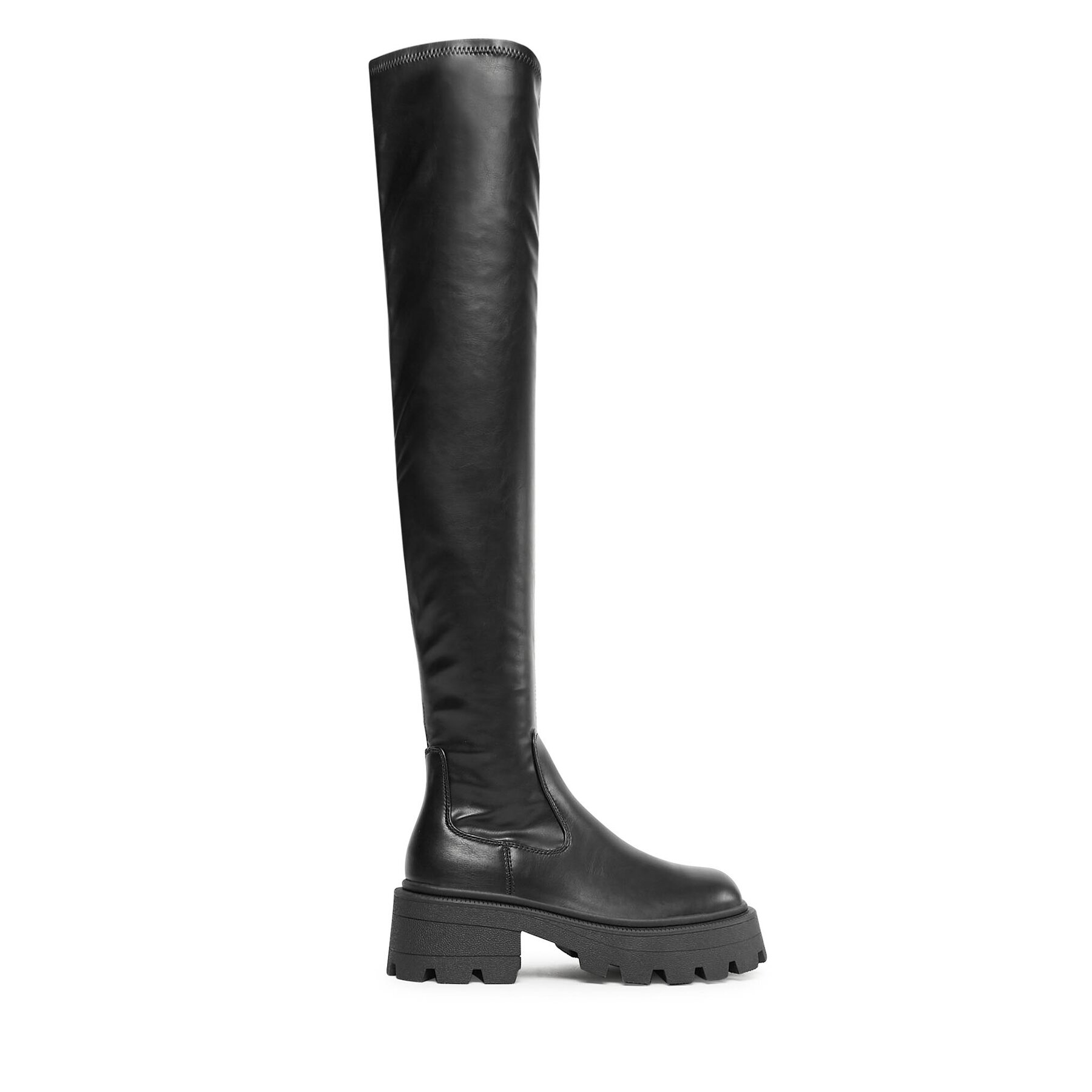 Női Combcsizma ONLY, Méret: 37, Fekete, 15304993