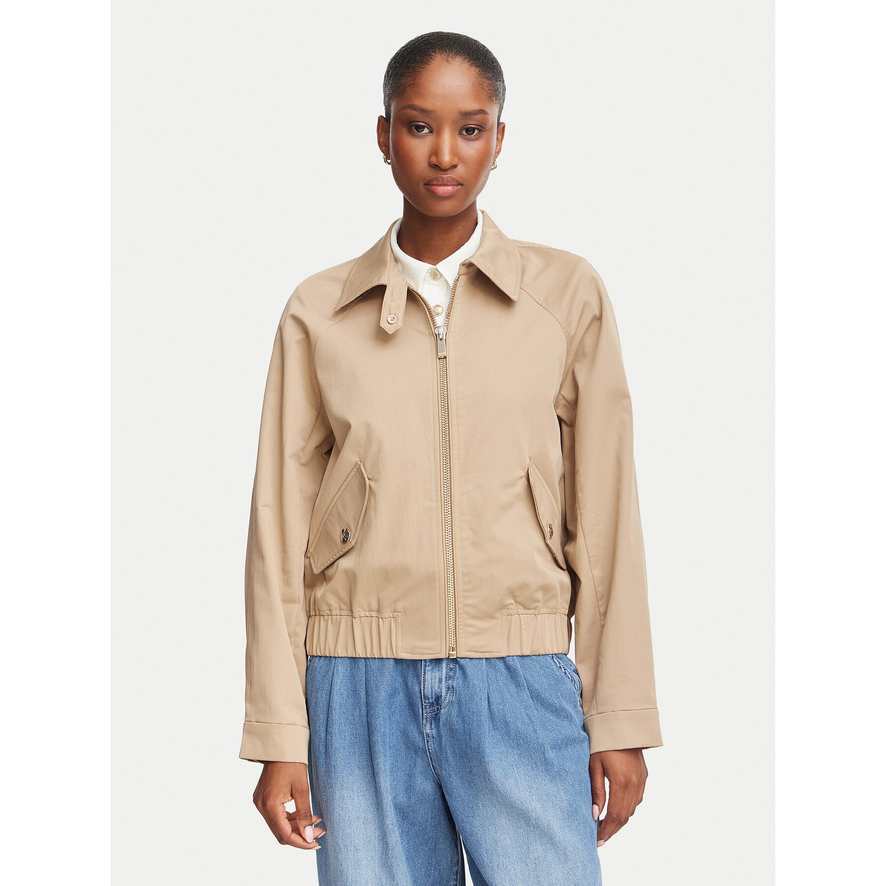 Morgan Übergangsjacke 262-GABY Beige Regular Fit