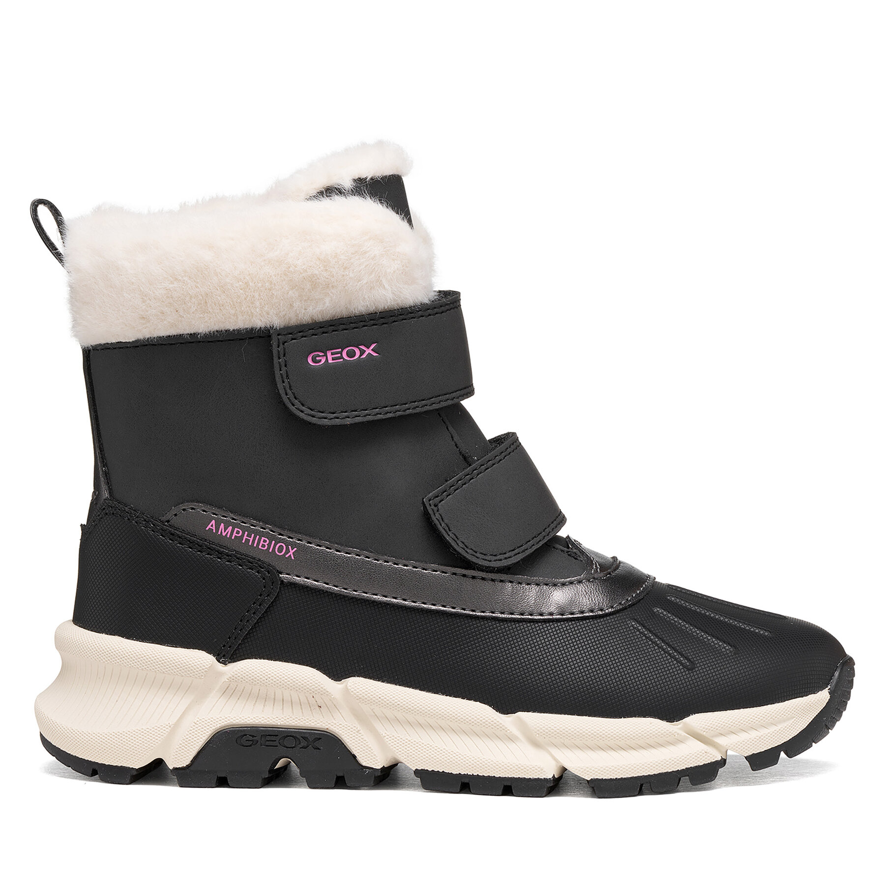 Cizme de zăpadă Geox J Flexyper Plus Girl B Abx J66NGA 0MECE C9999 S Negru