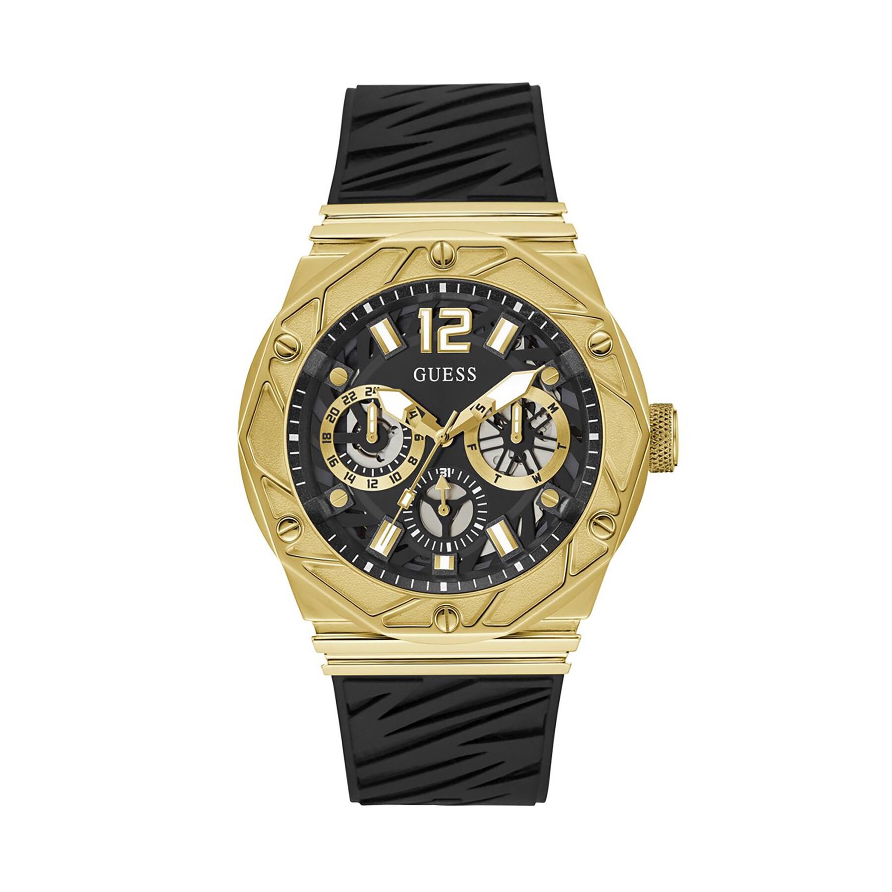 Часовник Guess Indy GW0634G2 Черен