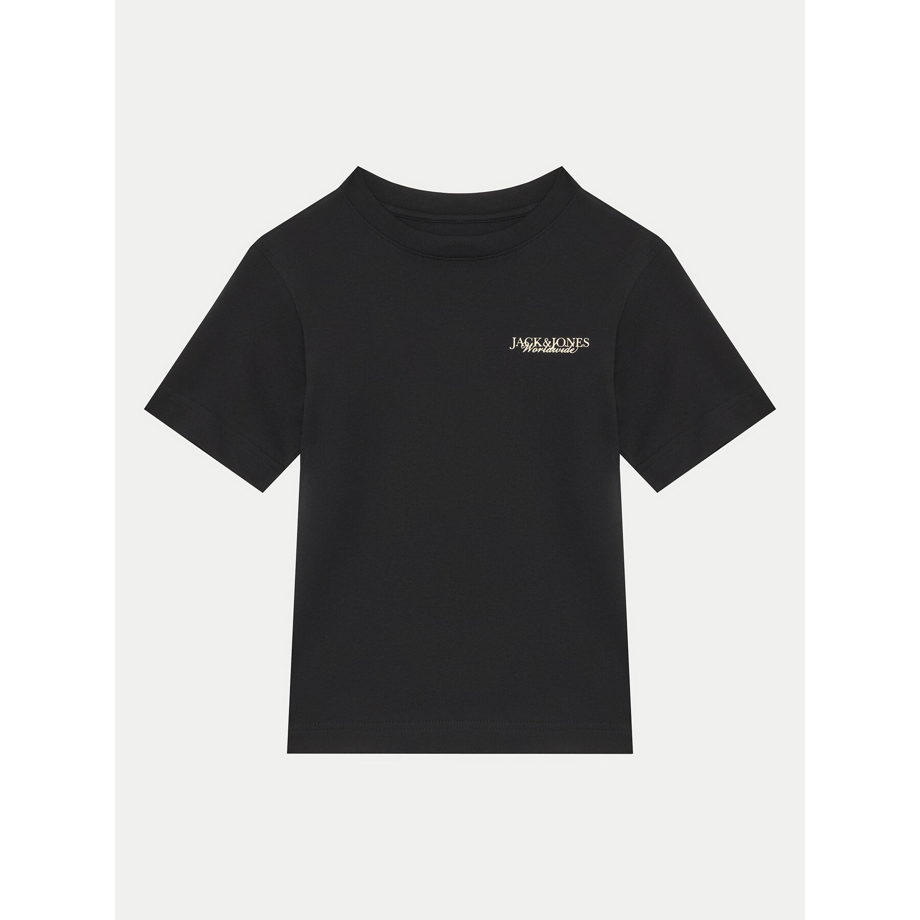 Jack & Jones Junior T-Shirt Boston 12274897 Schwarz Relaxed Fit