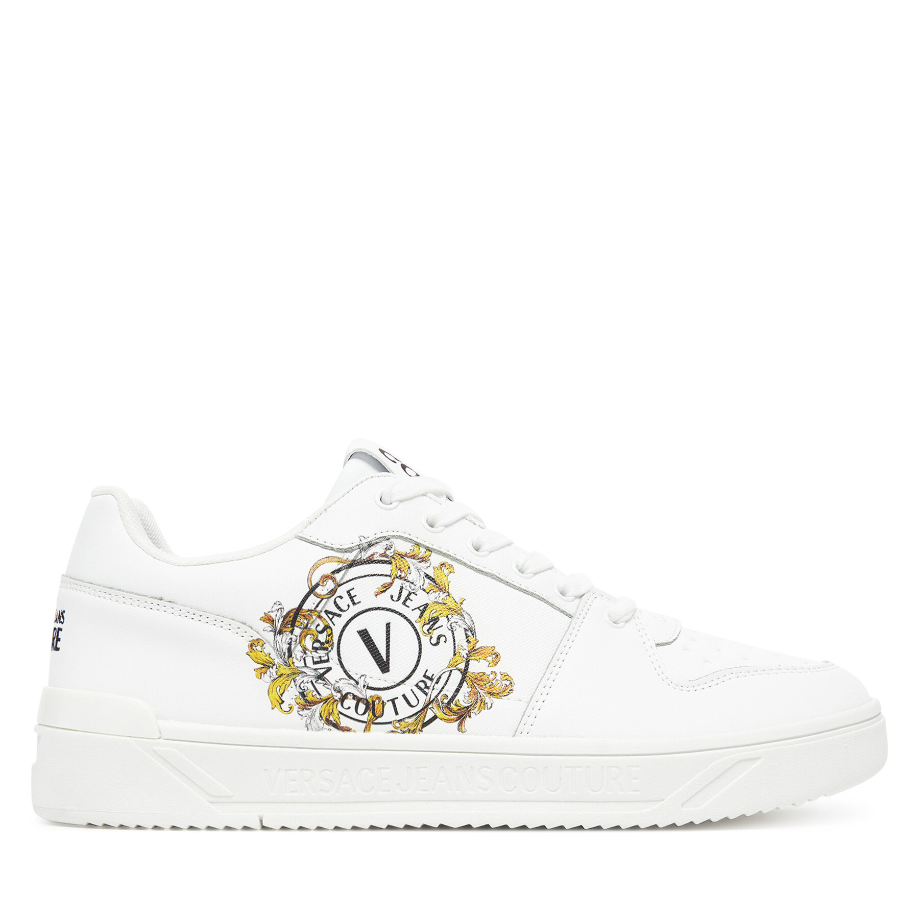 Sneakersy Versace Jeans Couture 78YA3SJ1 Biela