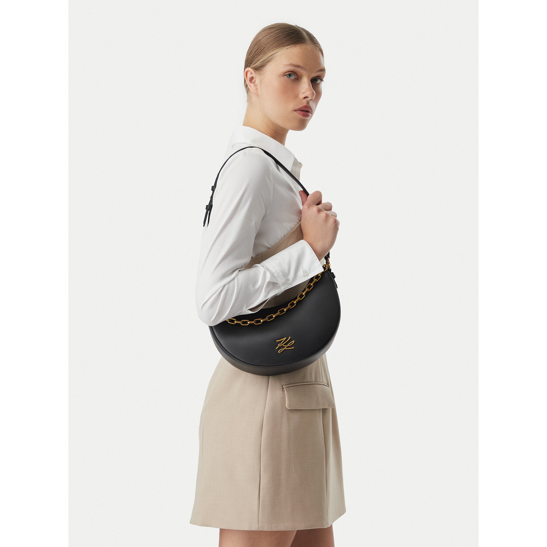 Torbica KARL LAGERFELD B3W30306 Crna