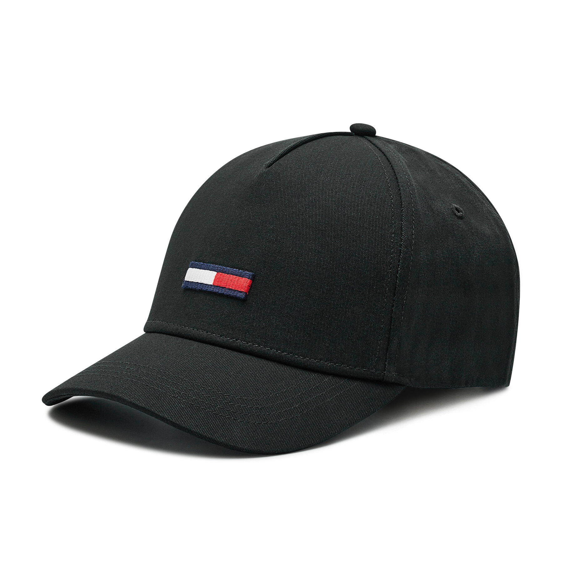 Czapka z daszkiem Tommy Jeans Czarny Tju Flag Cap AU0AU00843