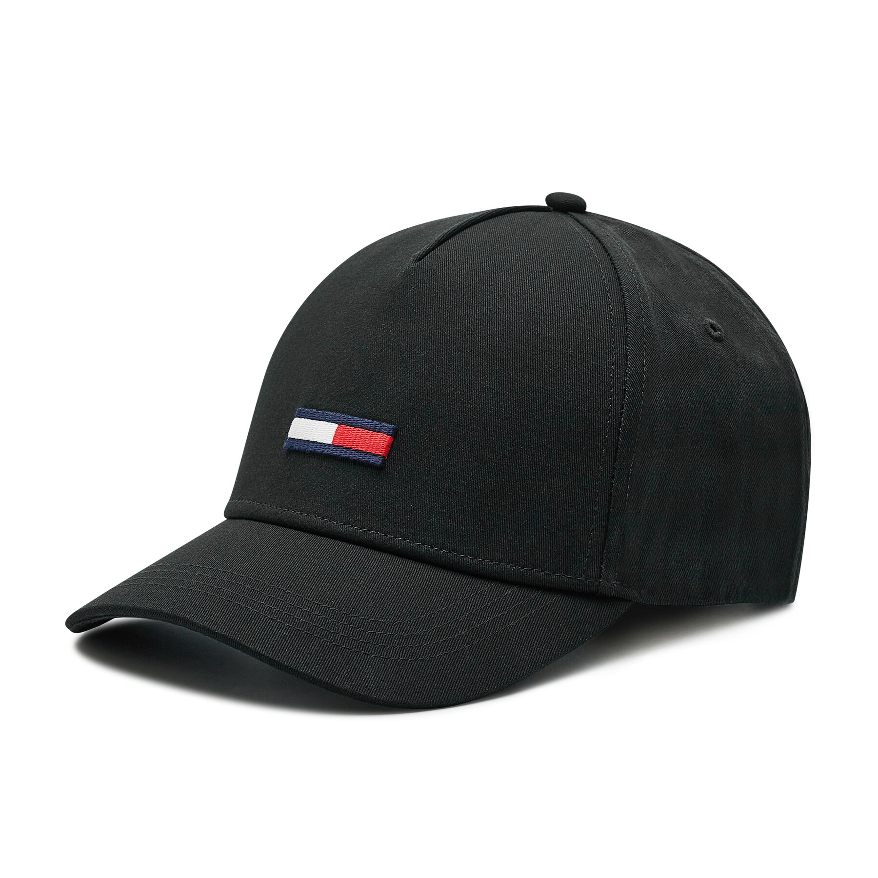 Kapa S šiltom Tommy Jeans Tju Flag Cap AU0AU00843 Črna