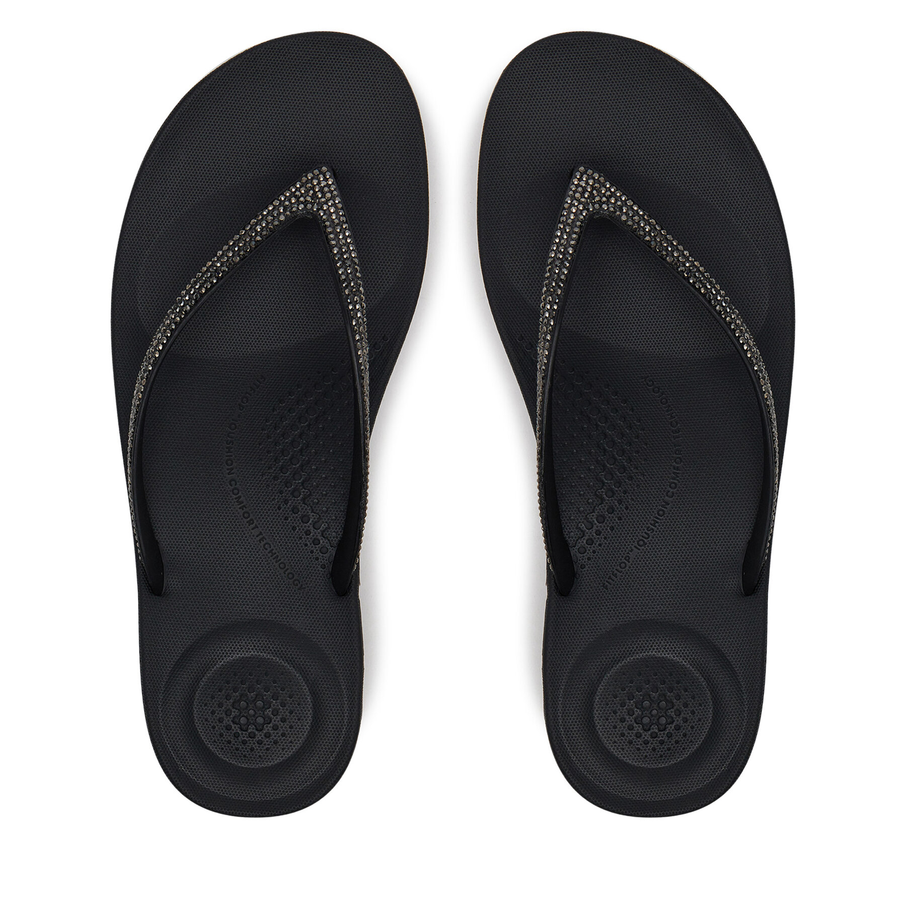 Damskie Japonki FitFlop, Rozmiar 39 Czarny R08 001