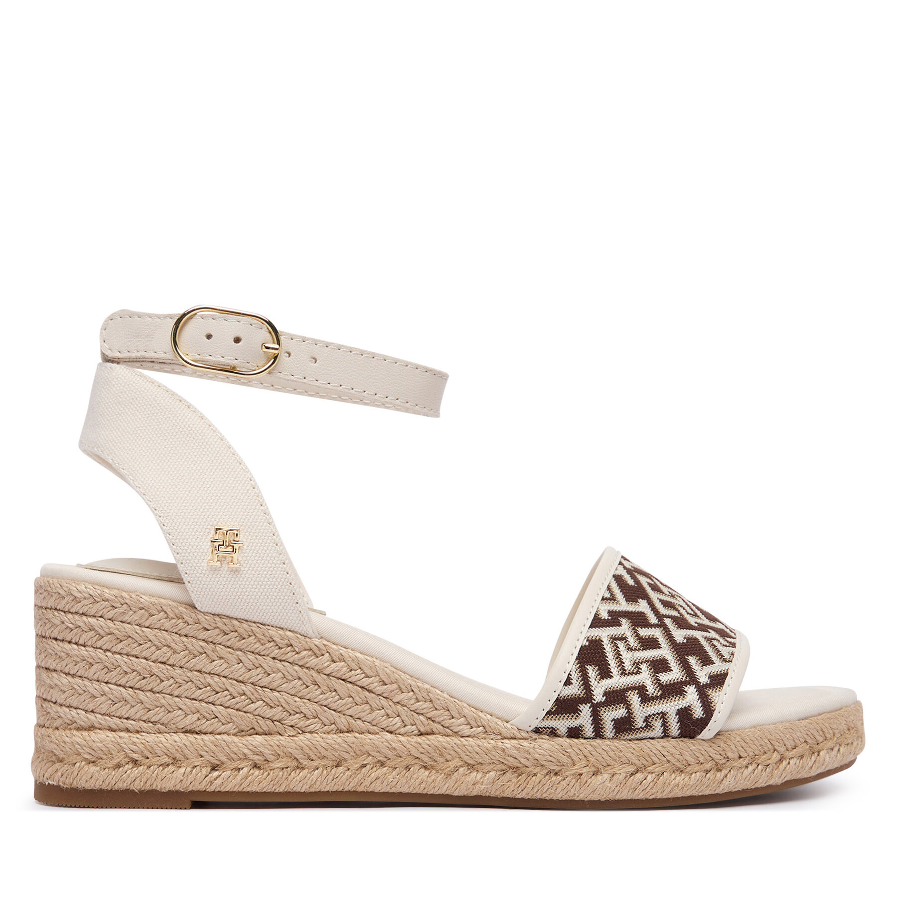 Espadrile Tommy Hilfiger Th Mid Espad FW0FW09519 Smeđa
