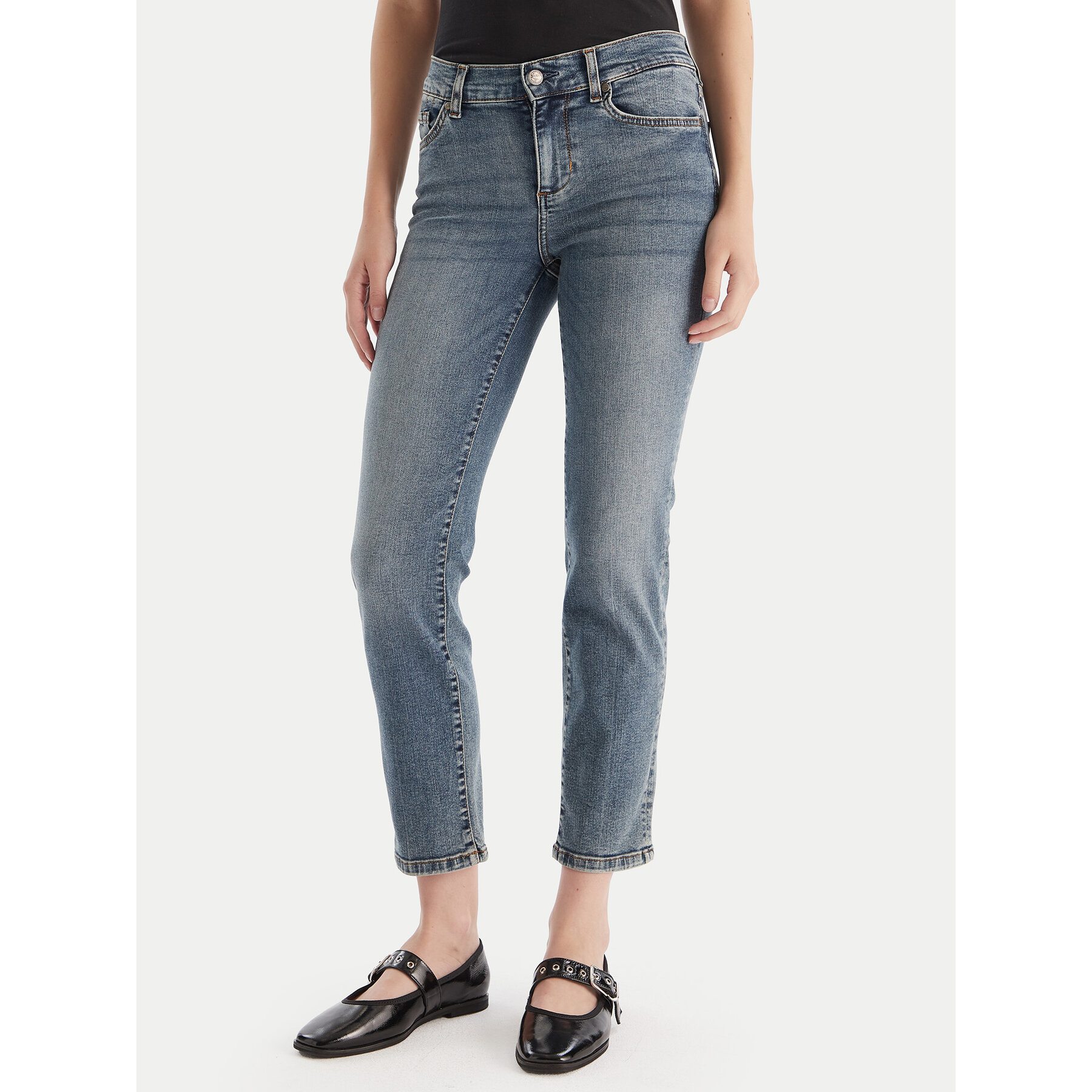 Liu Jo Jeans UF5066 DS615 Blau Authentic Slim Fit