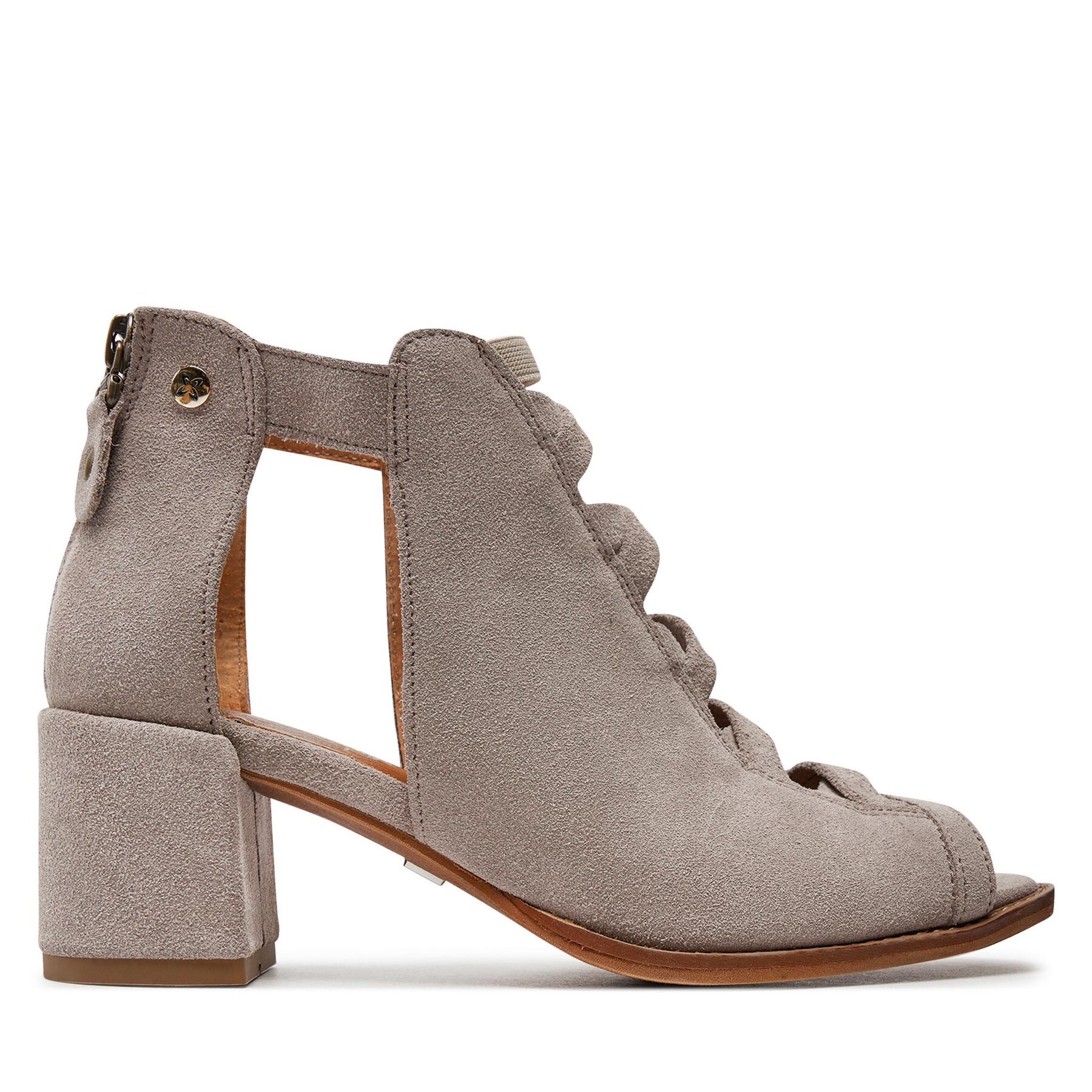 Zapatos hasta el tobillo Maciejka 06456-04/00-1 Beis